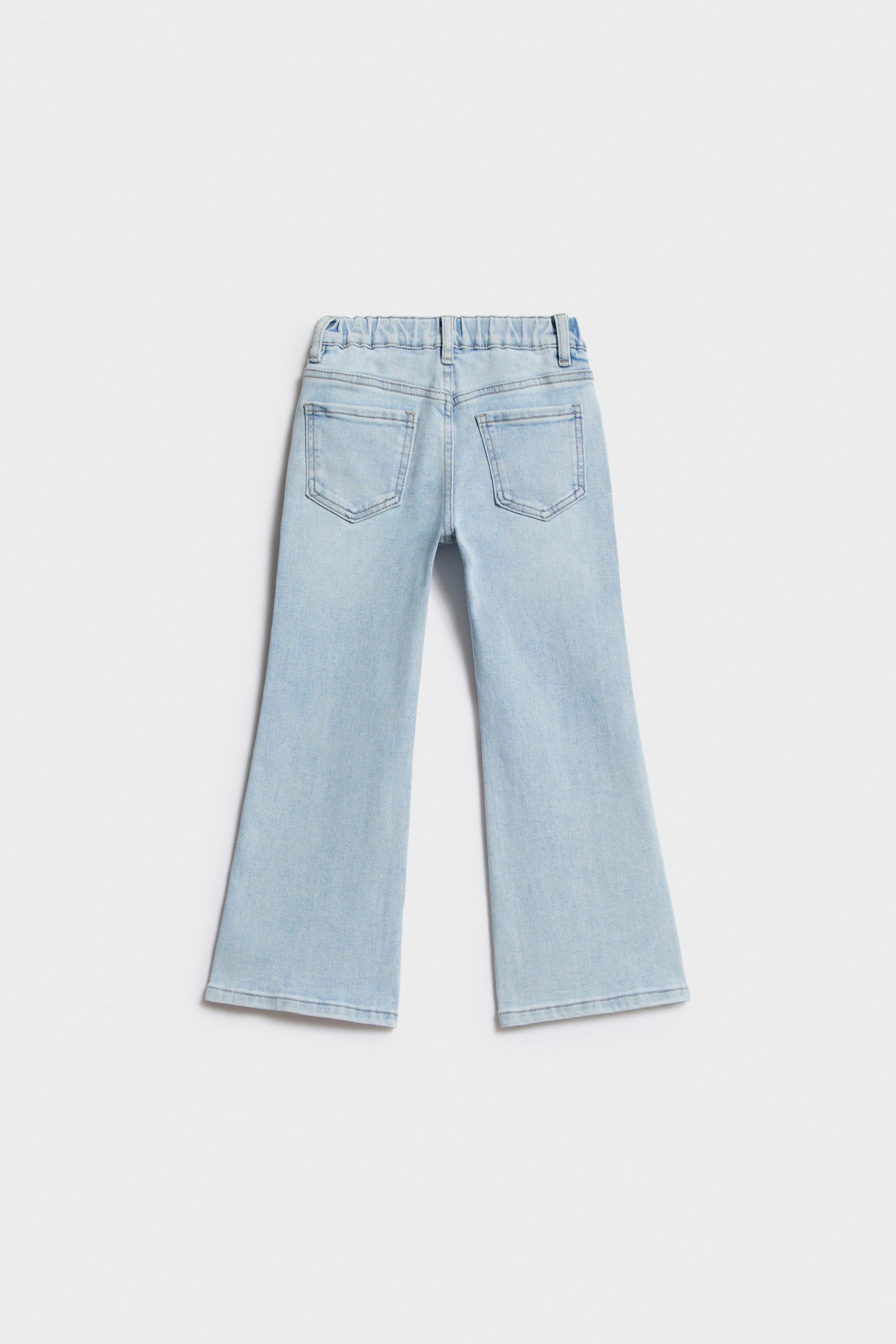 PENDANT-DETAIL FLARED JEANS - Image 6