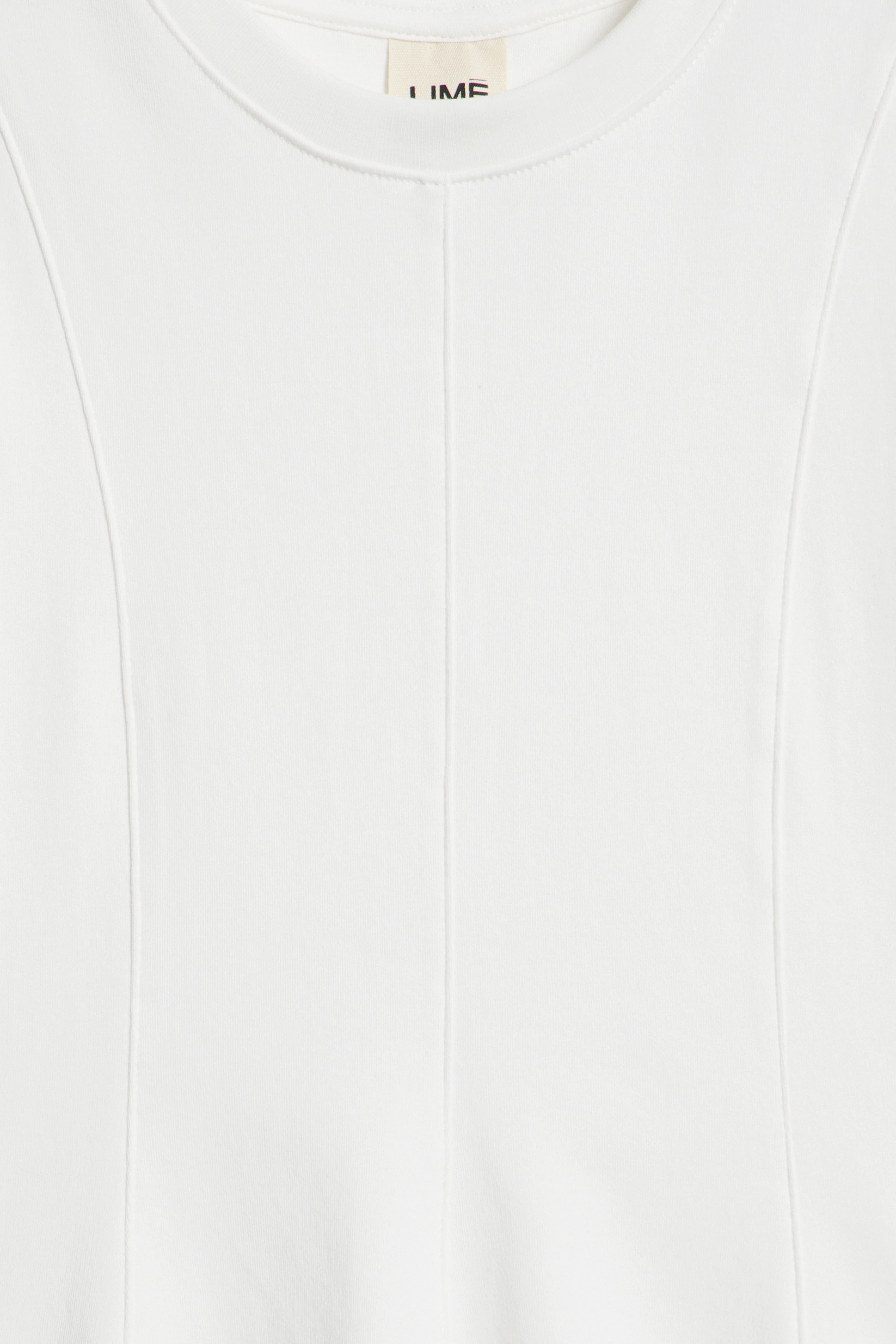 PEPLUM-HEM COTTON T-SHIRT - Image 5