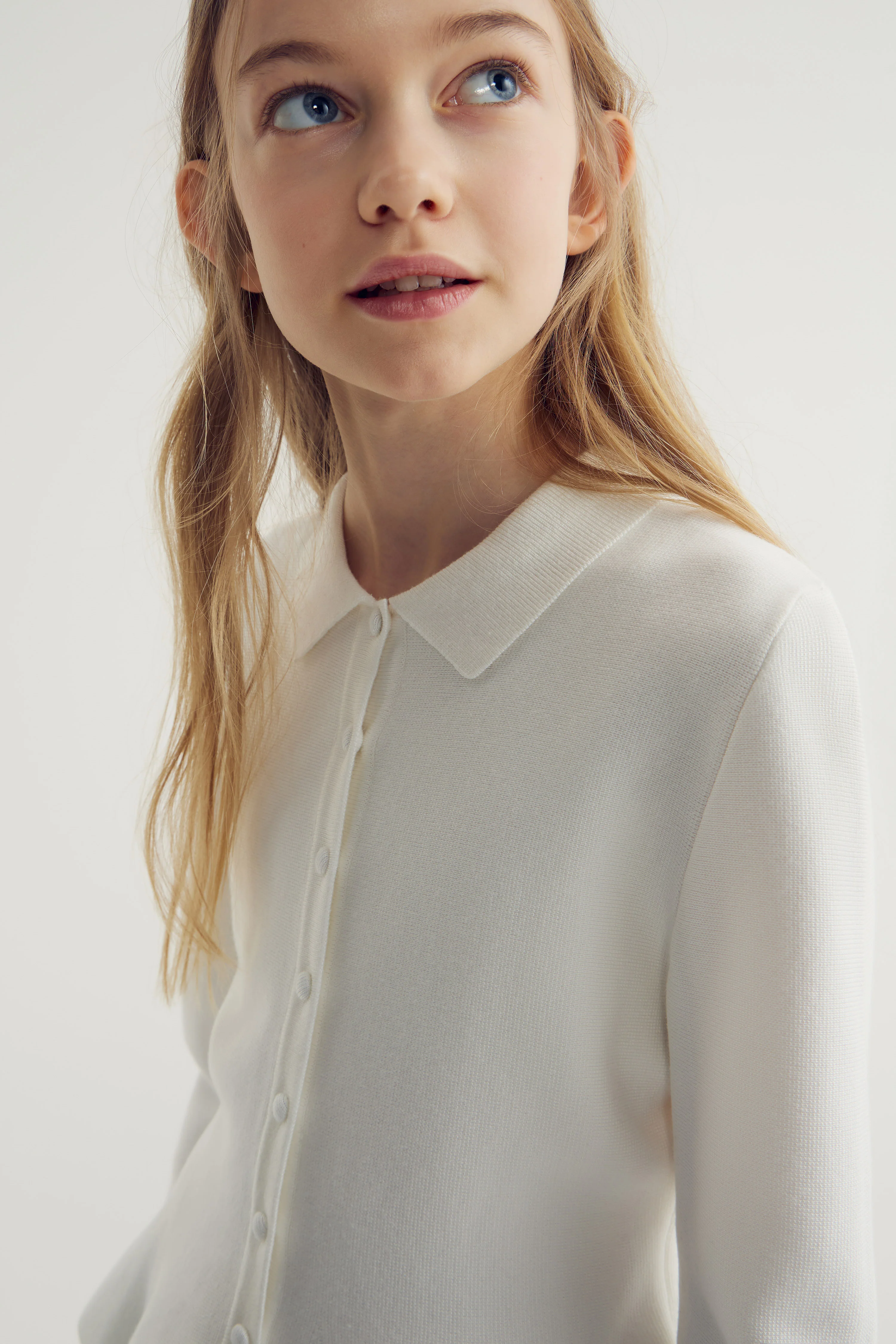 PEPLUM-HEM VISCOSE CARDIGAN - Image 3