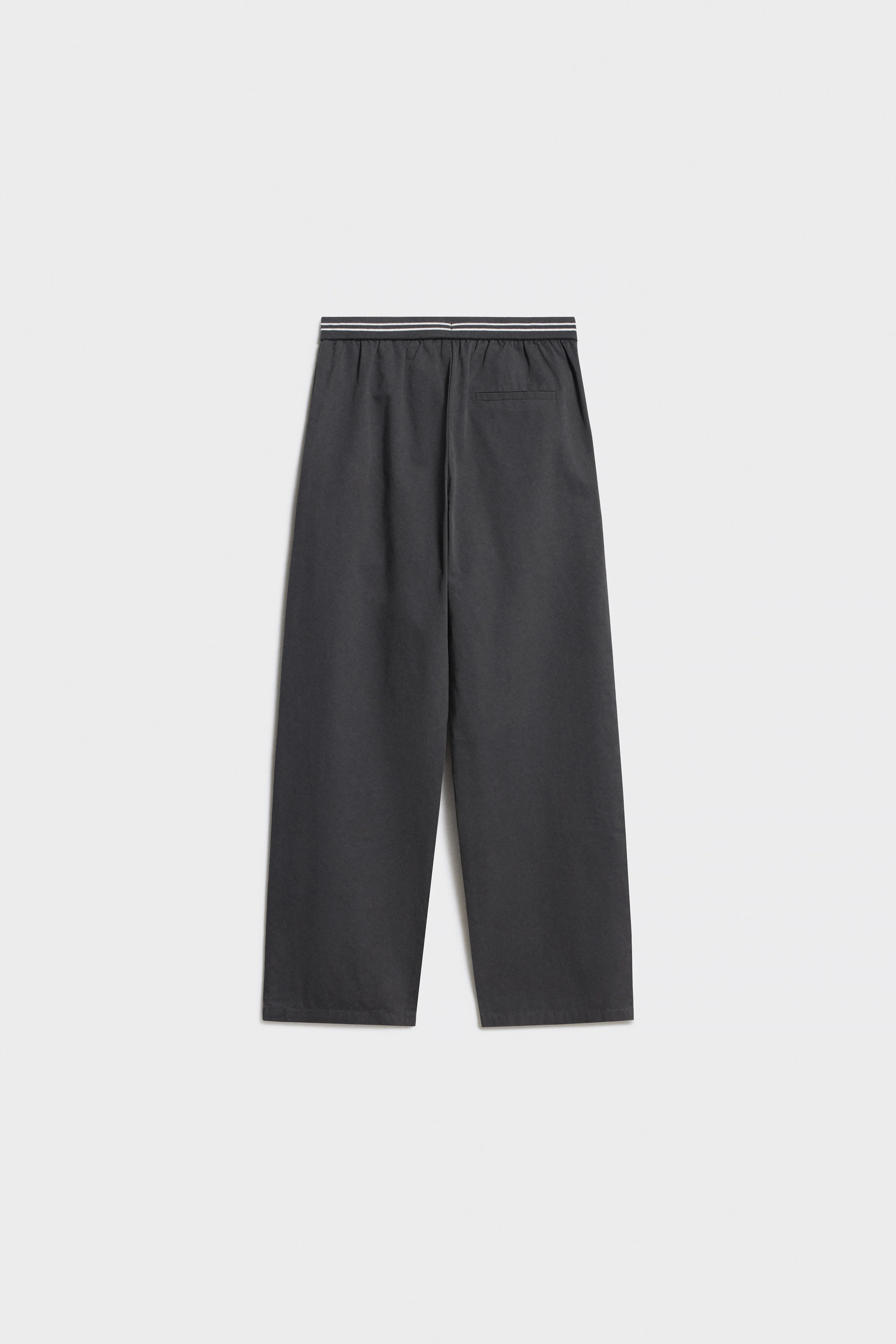 PLEAT-FRONT COTTON TROUSERS - Image 5