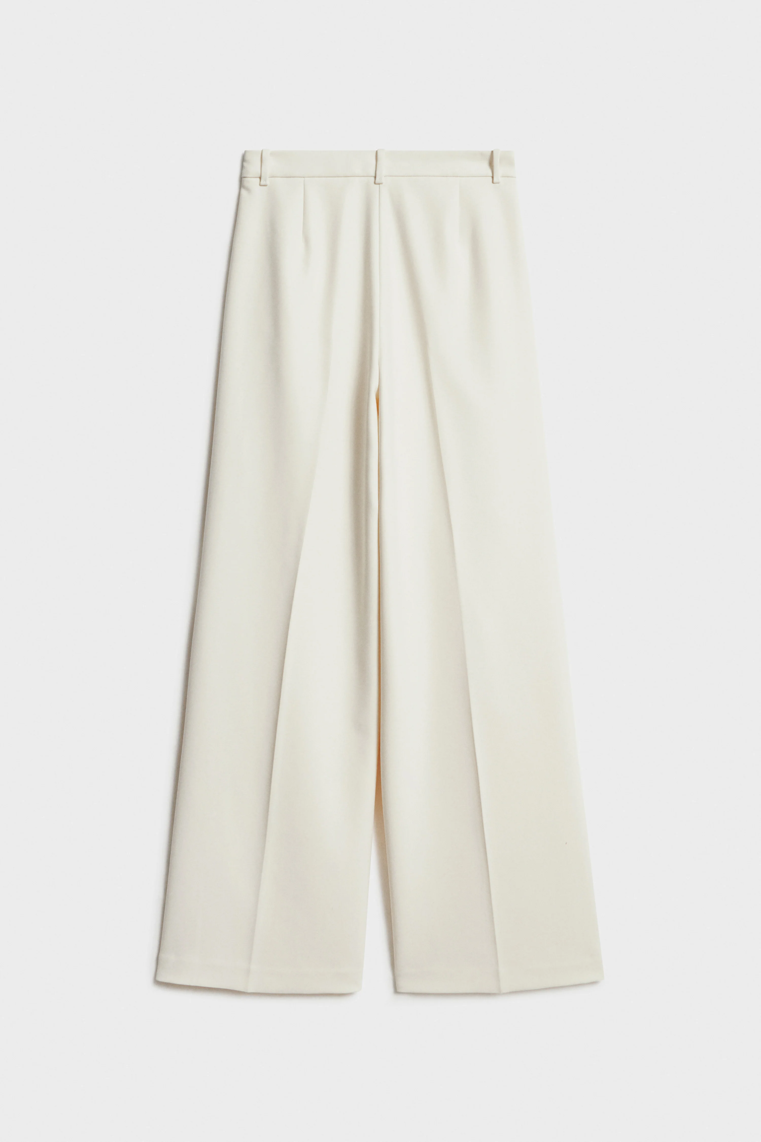 PLEAT-FRONT WIDE-LEG TROUSERS - Image 7