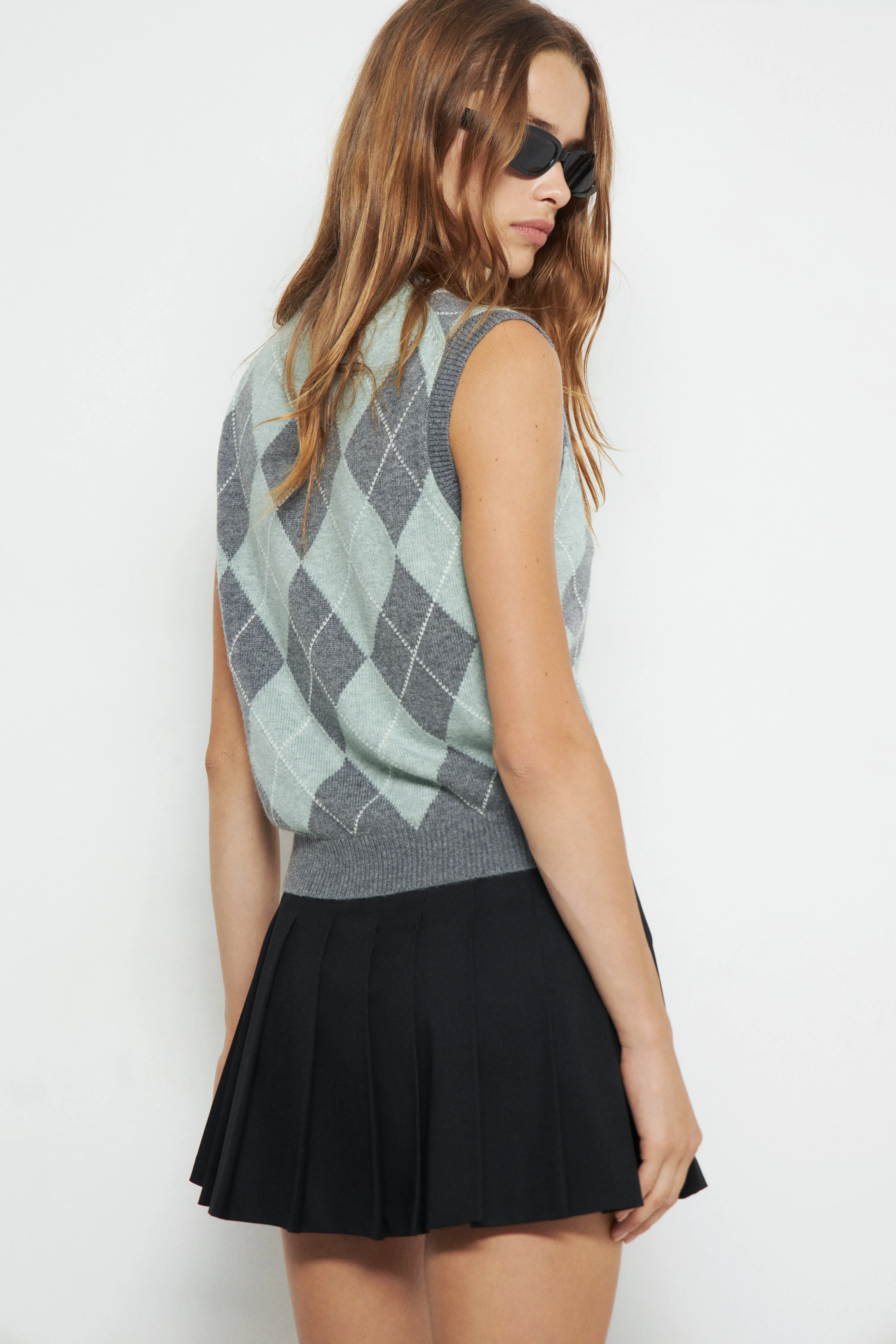 PLEATED MINI SKIRT - Image 3