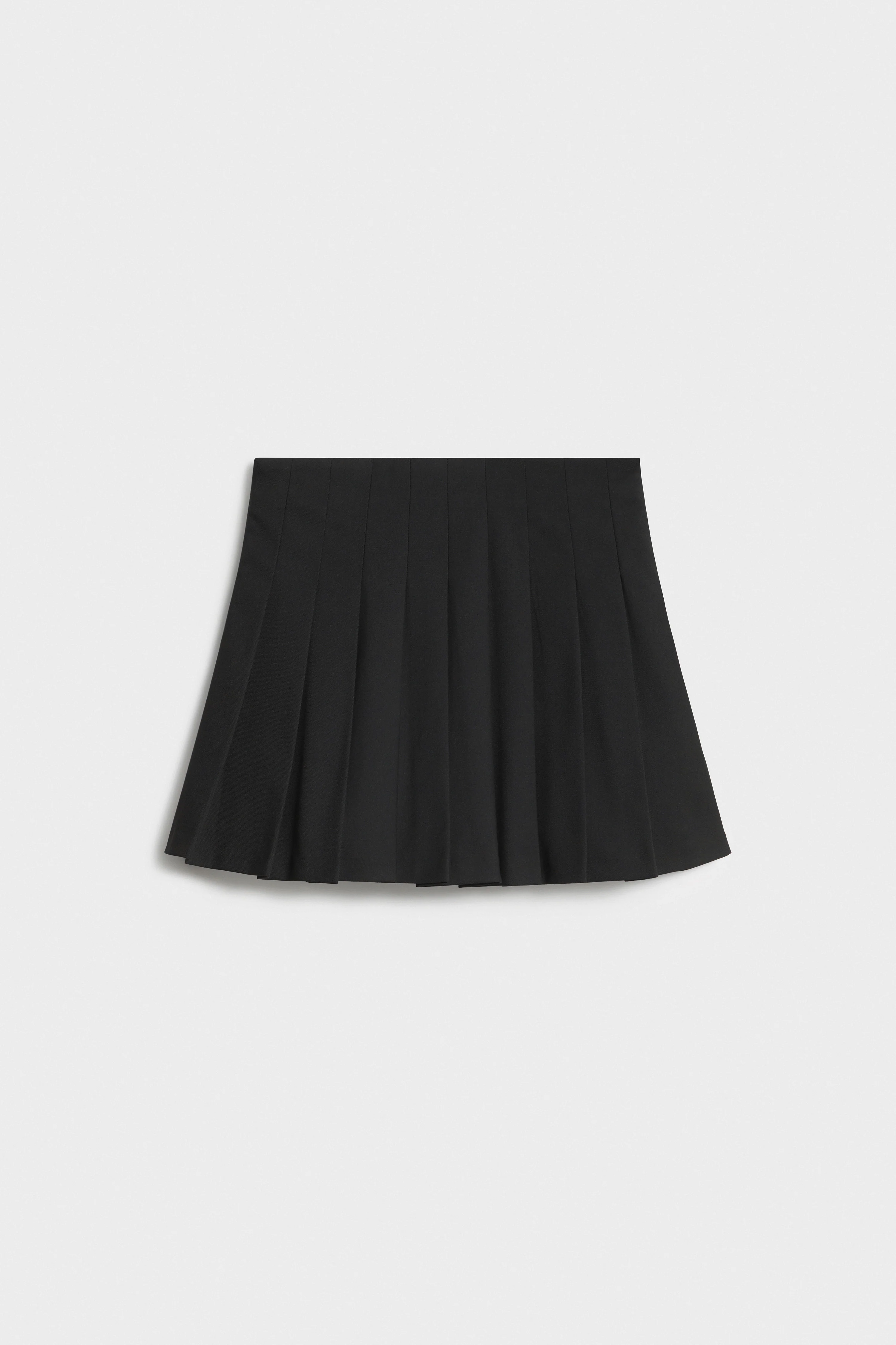 PLEATED MINI SKIRT - Image 4