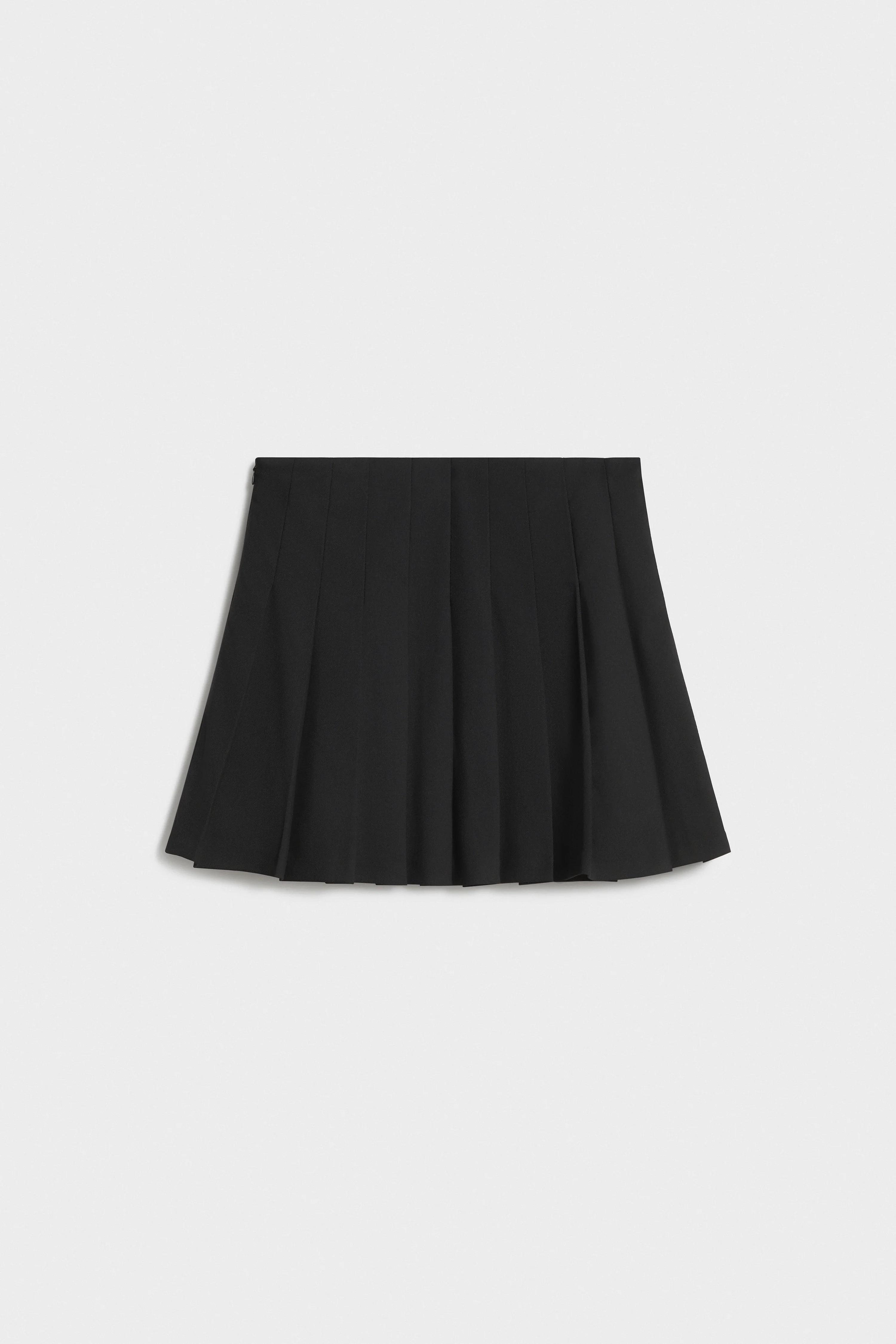 PLEATED MINI SKIRT - Image 5