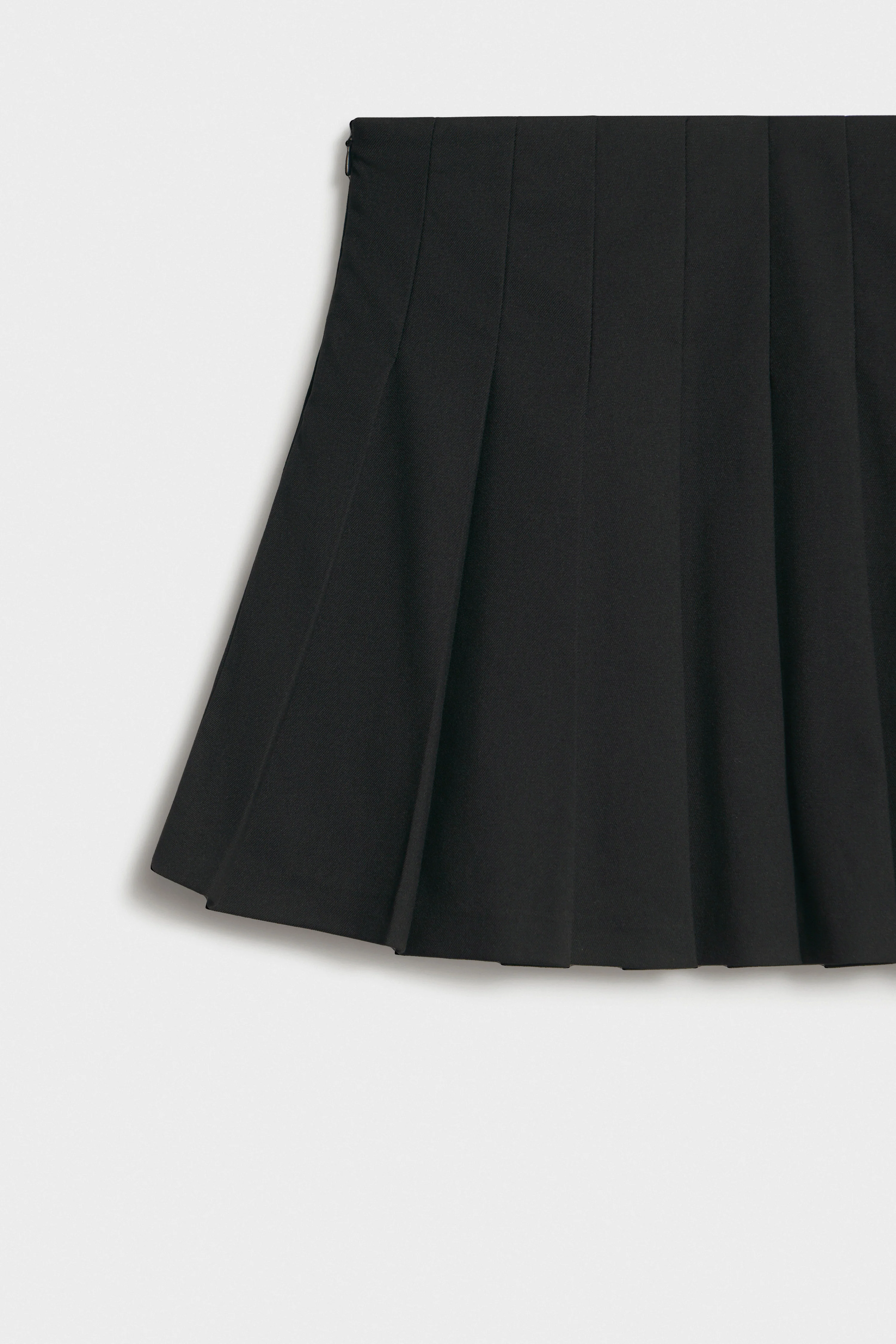 PLEATED MINI SKIRT - Image 6