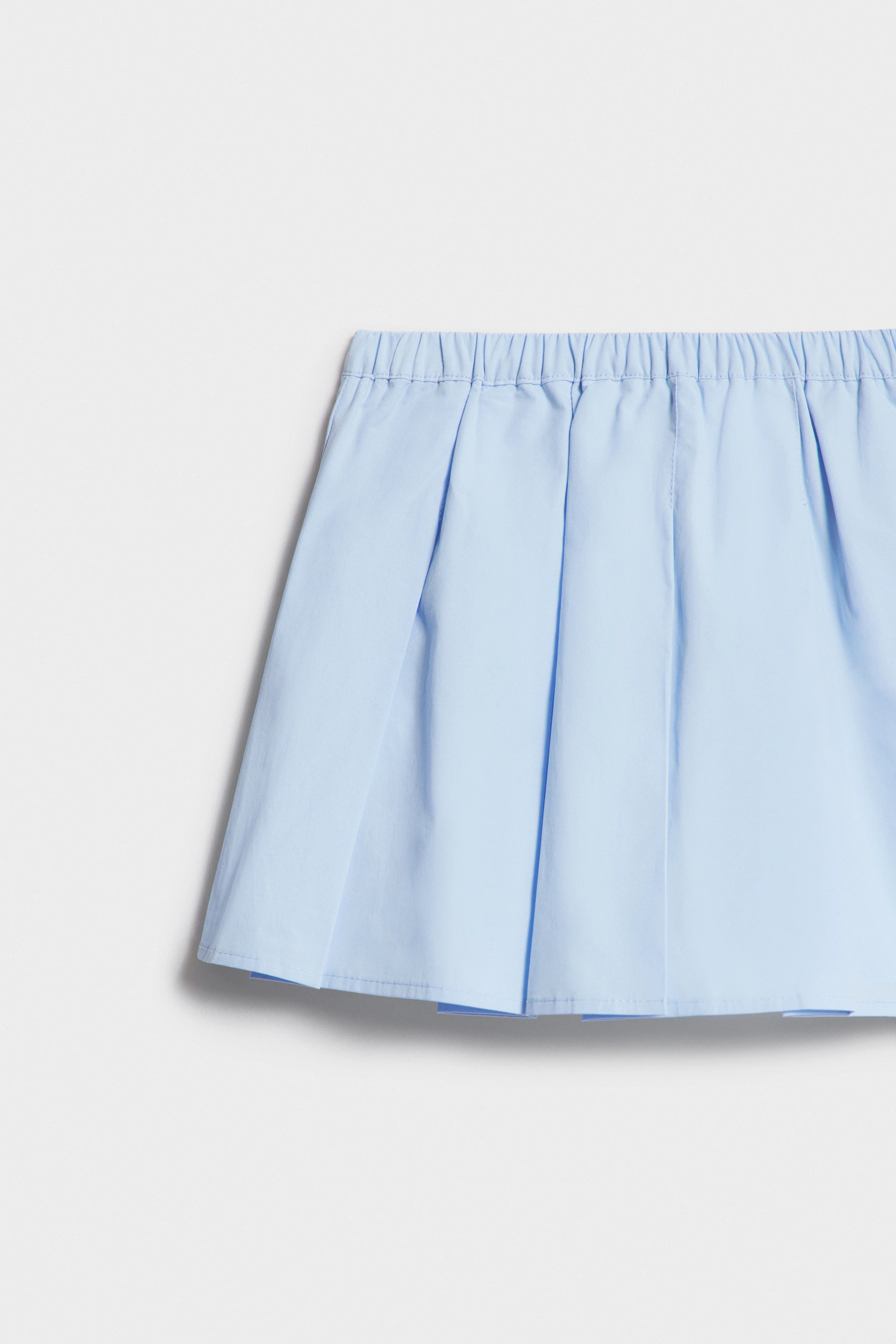 PLEATED SKORT WITH EMBROIDERY - Image 3