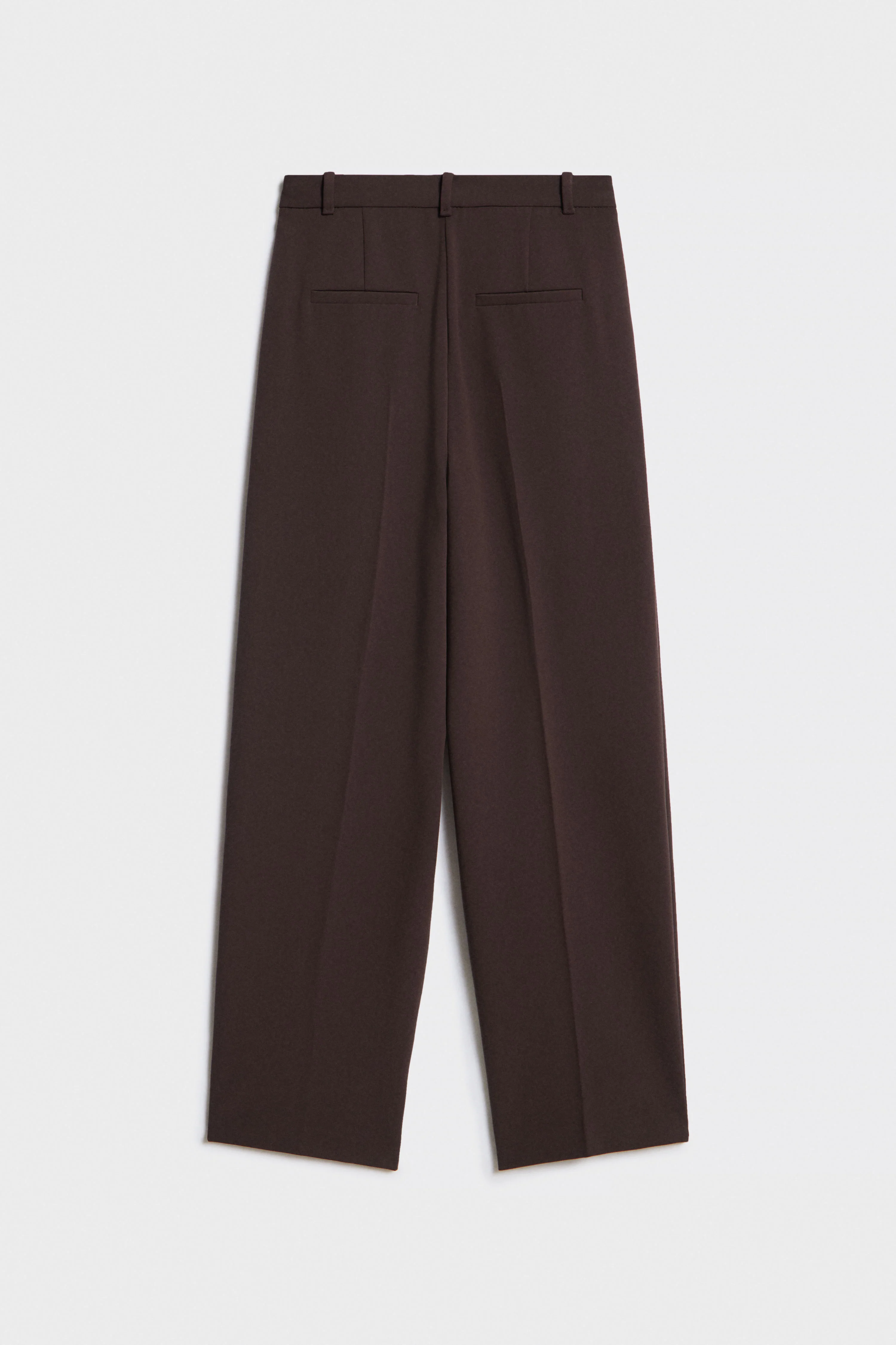 PLEATED STRAIGHT FIT TROUSERS - Image 4