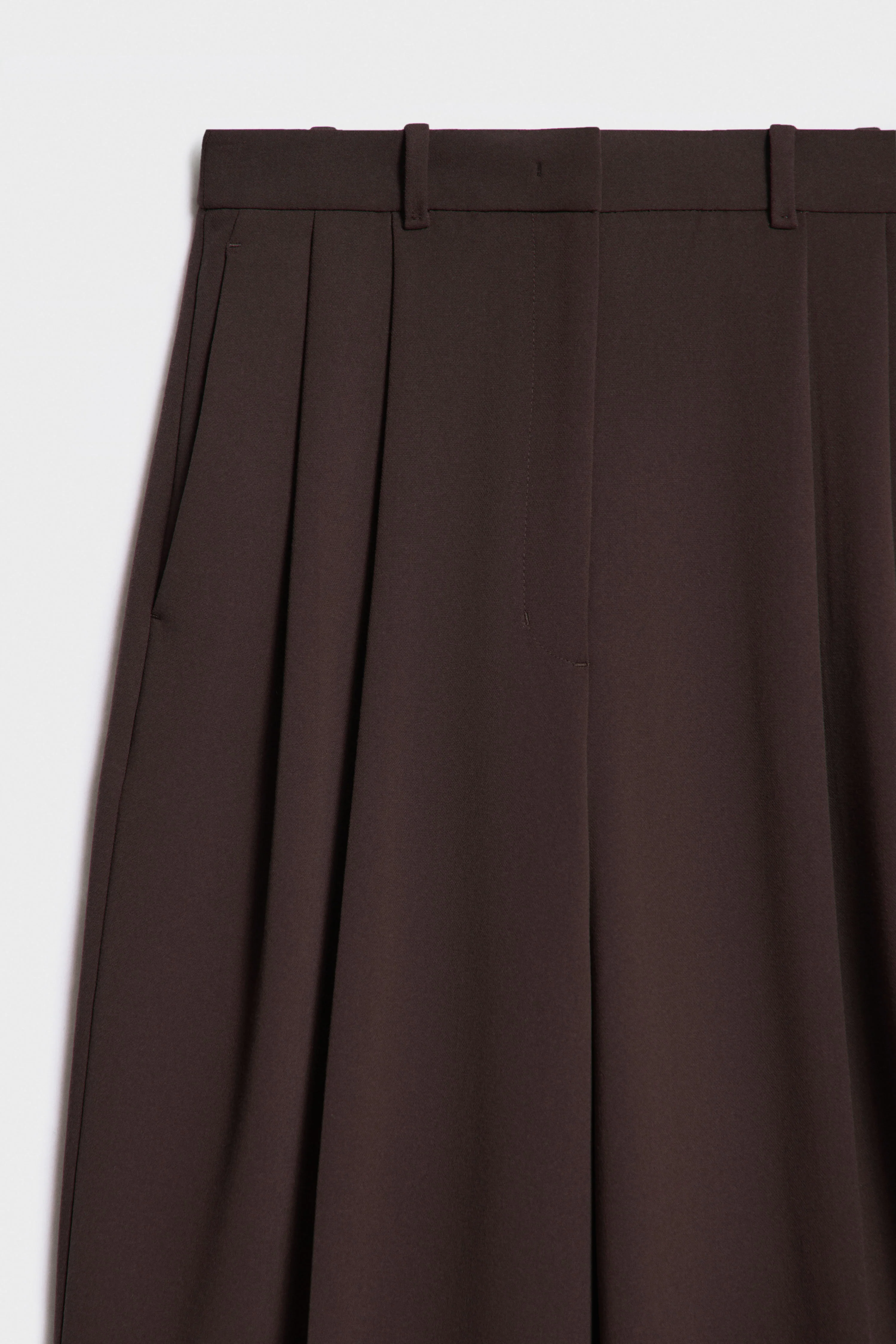 PLEATED STRAIGHT FIT TROUSERS - Image 5