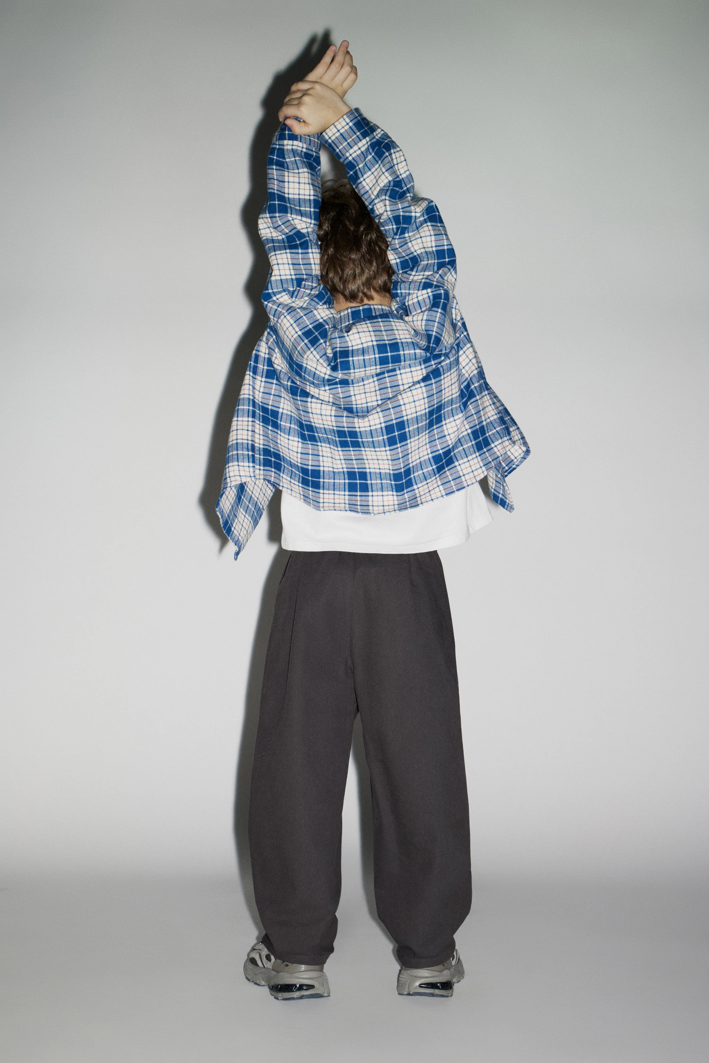 PLEATED TWILL TROUSERS - Image 3