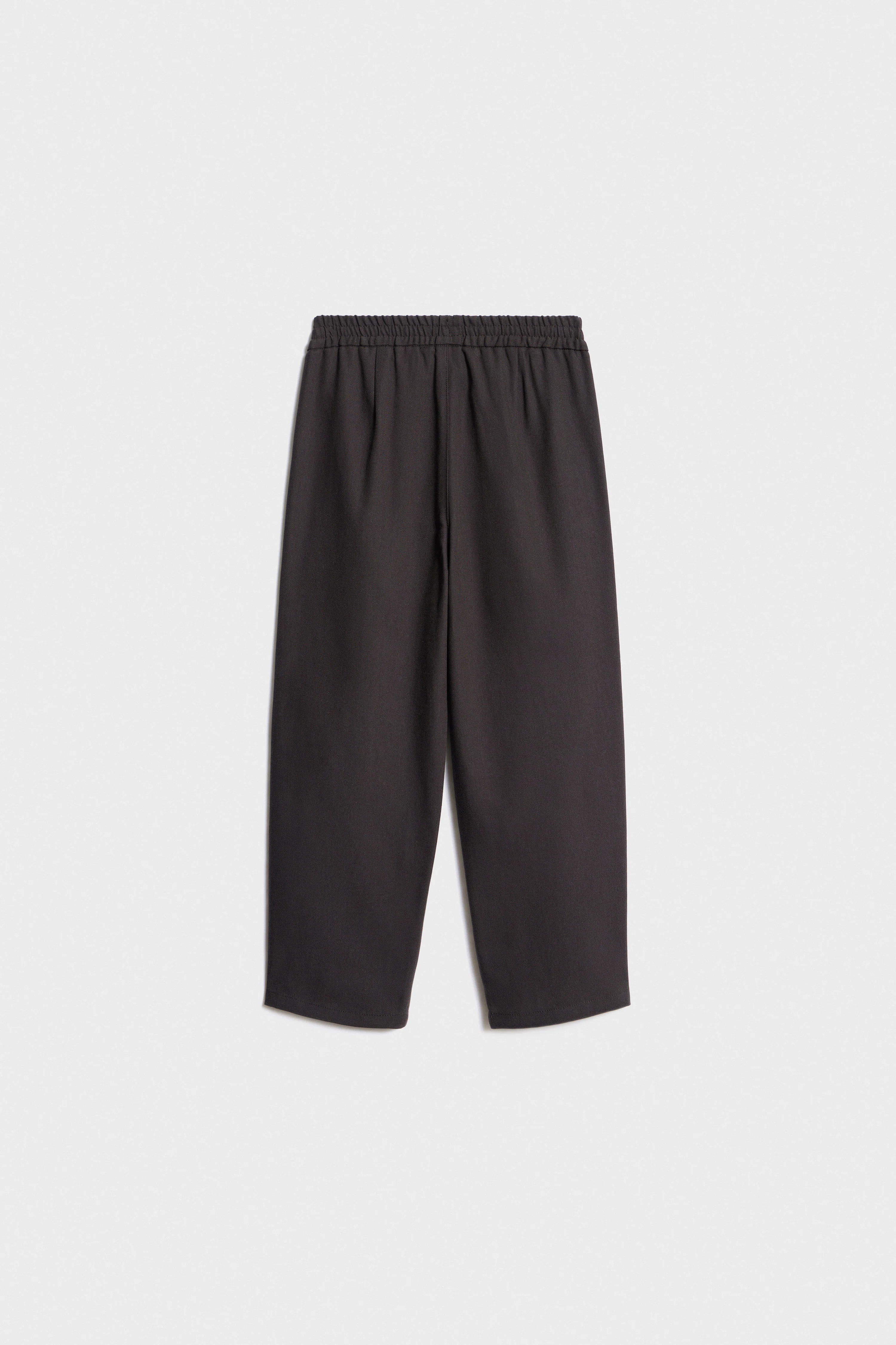 PLEATED TWILL TROUSERS - Image 5