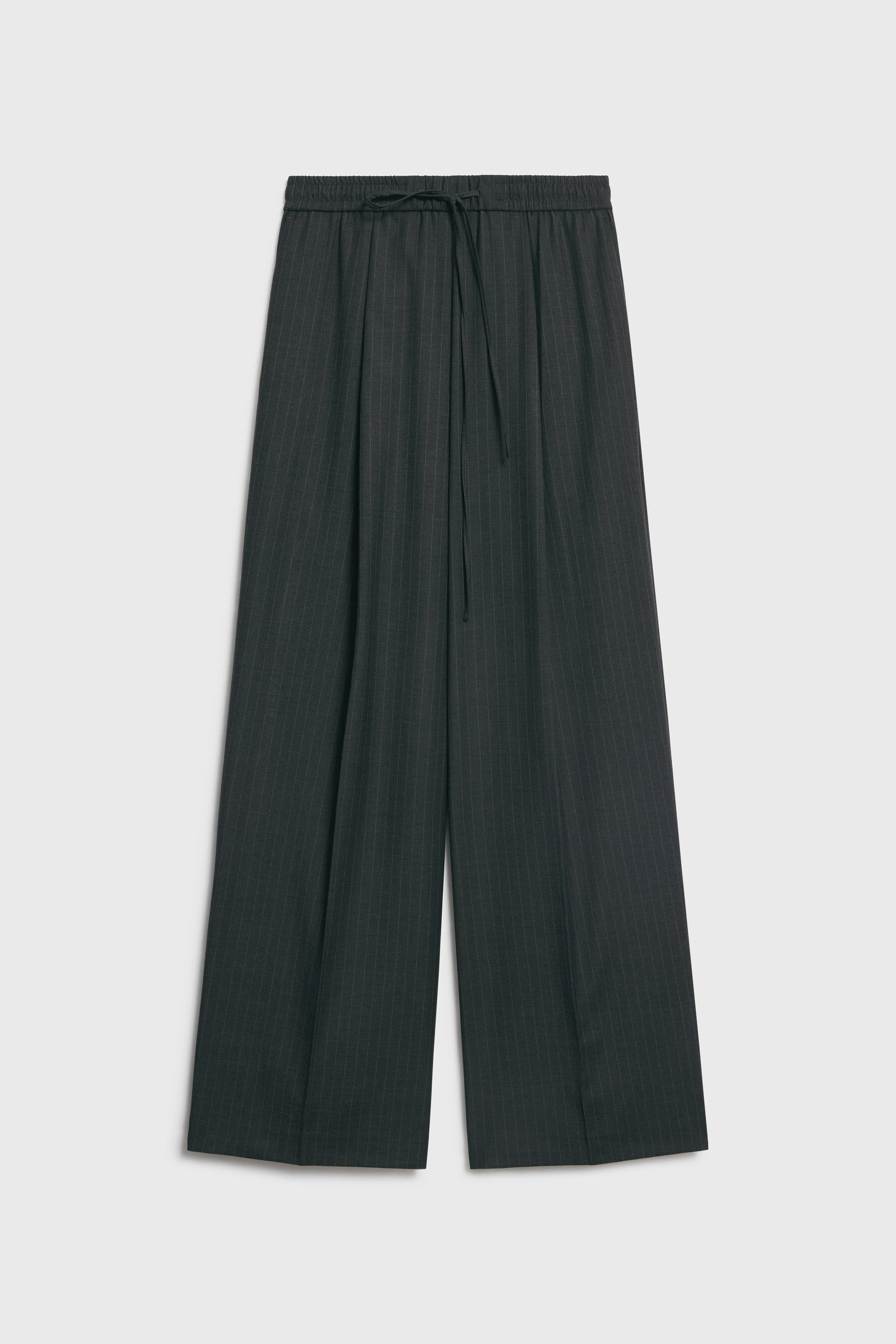 PLEATED VISCOSE-WOOL TROUSERS - Image 5