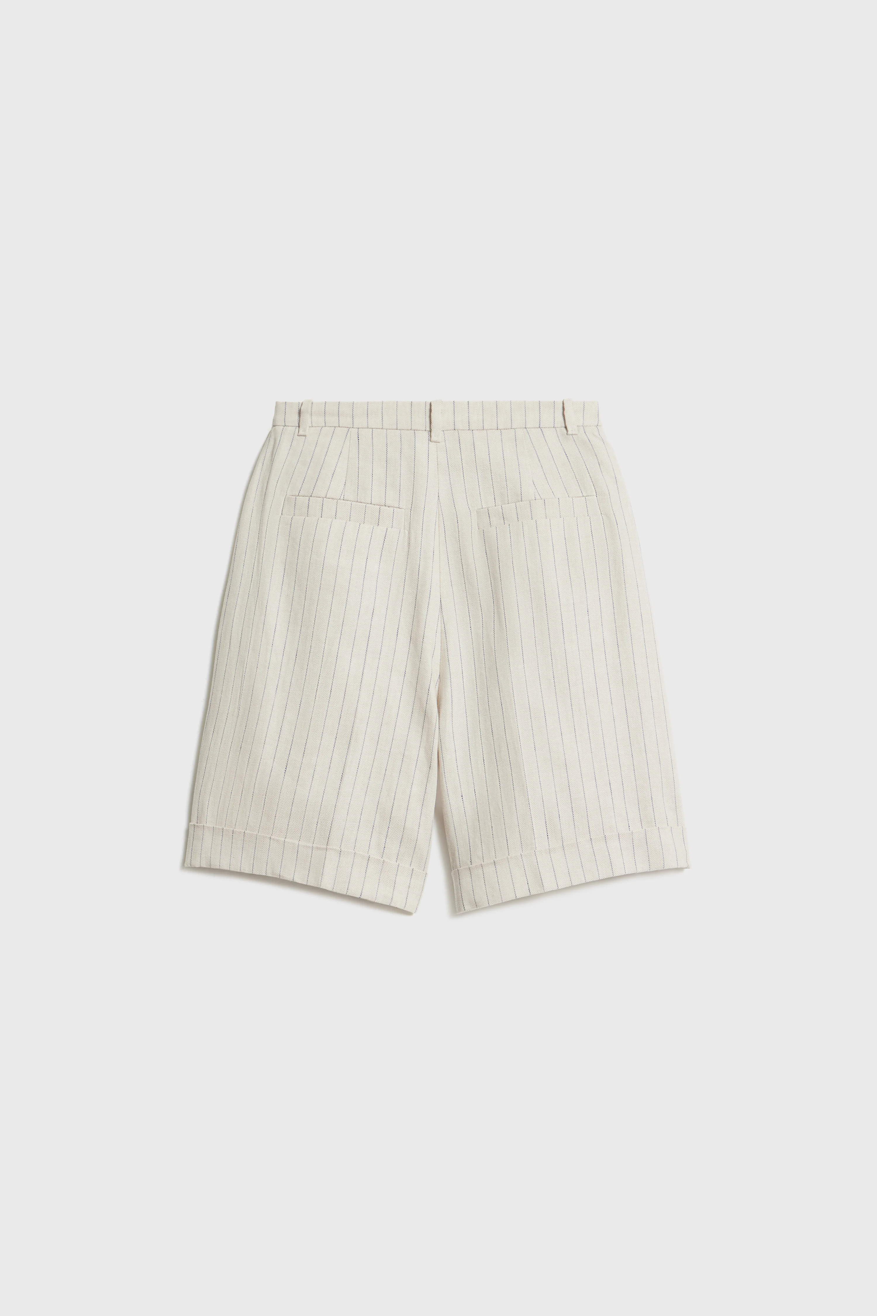 PLEATED WIDE-LEG SHORTS - Image 6