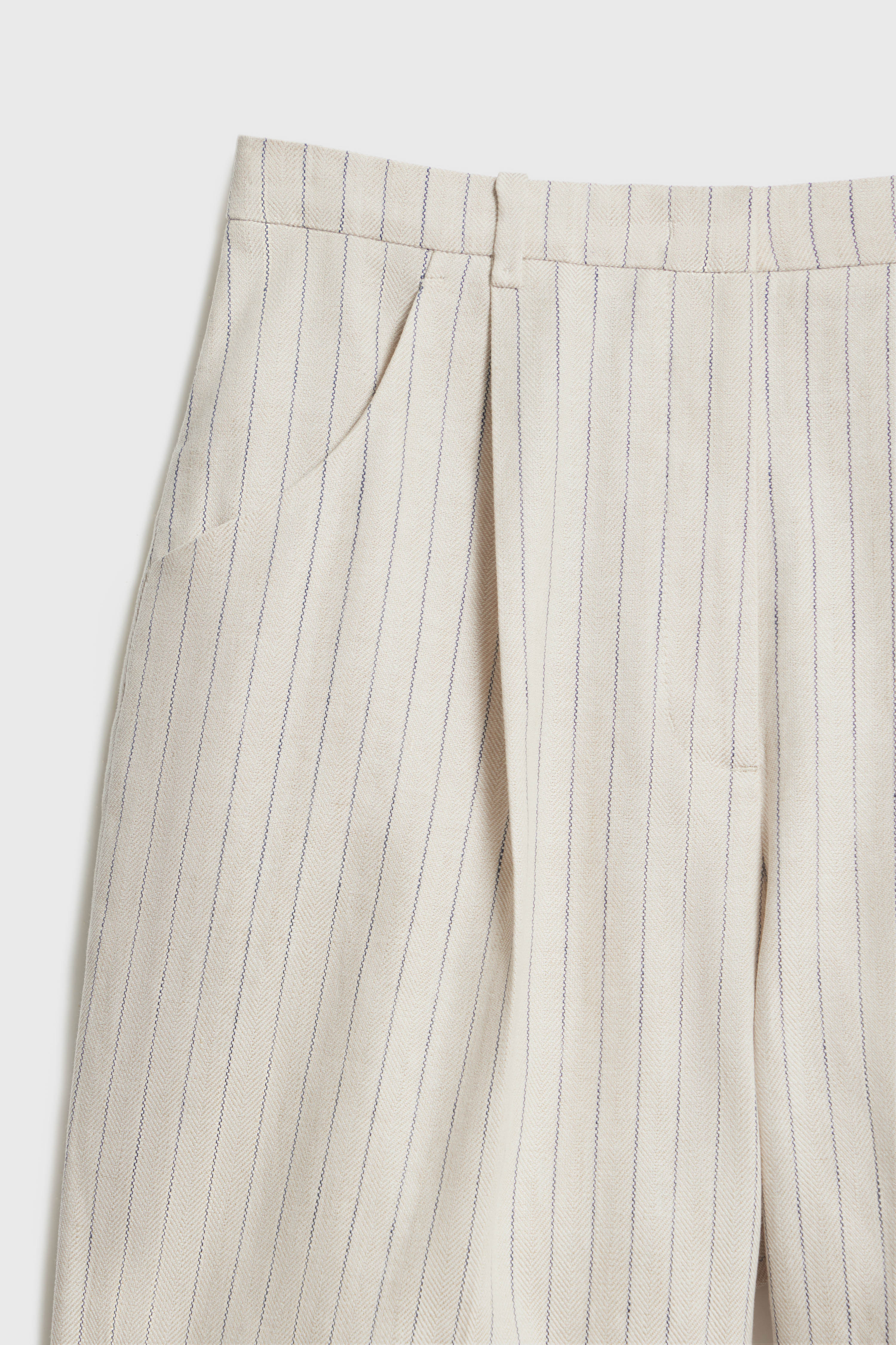 PLEATED WIDE-LEG SHORTS - Image 7
