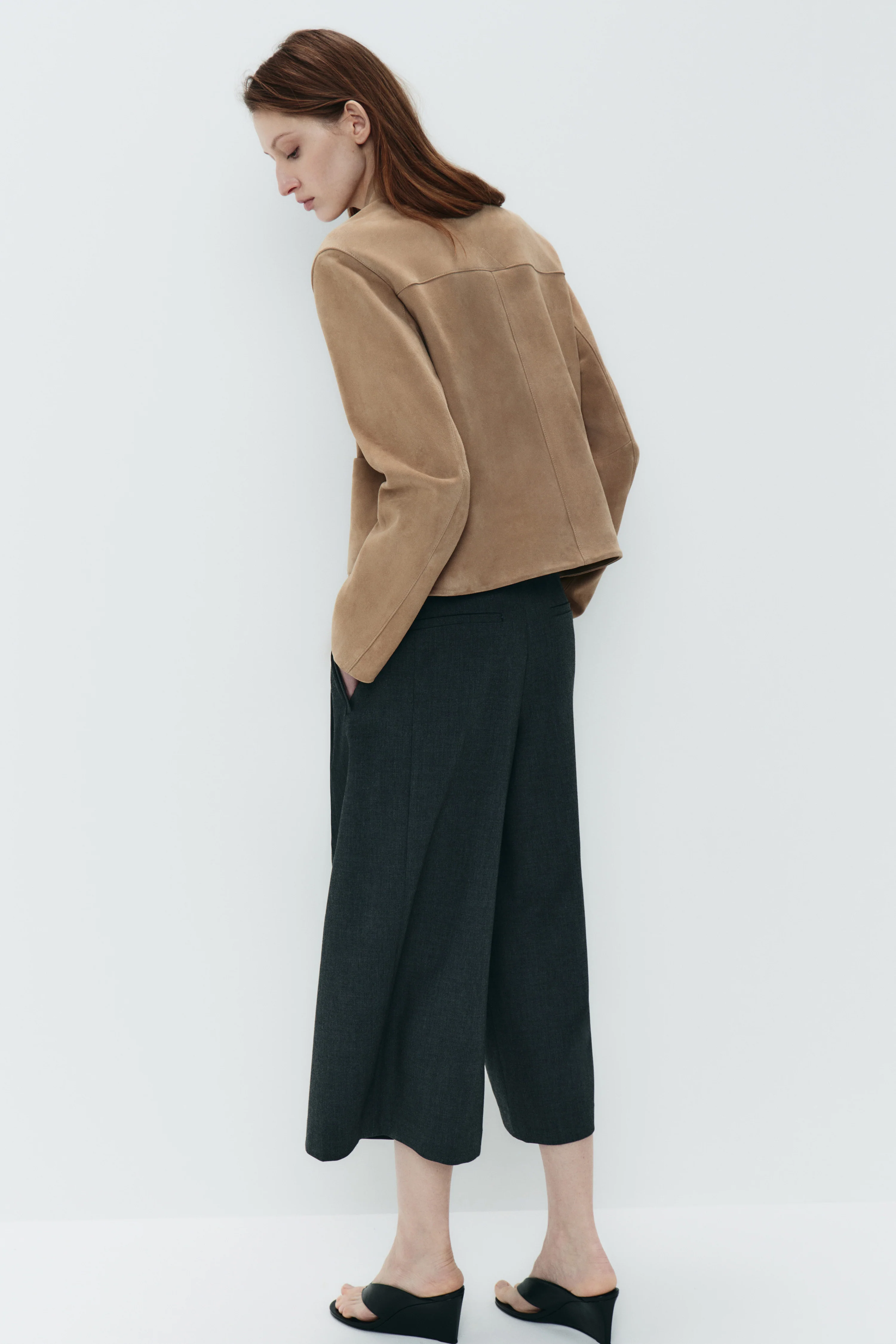 PLEATED WIDE TROUSERS - Image 4