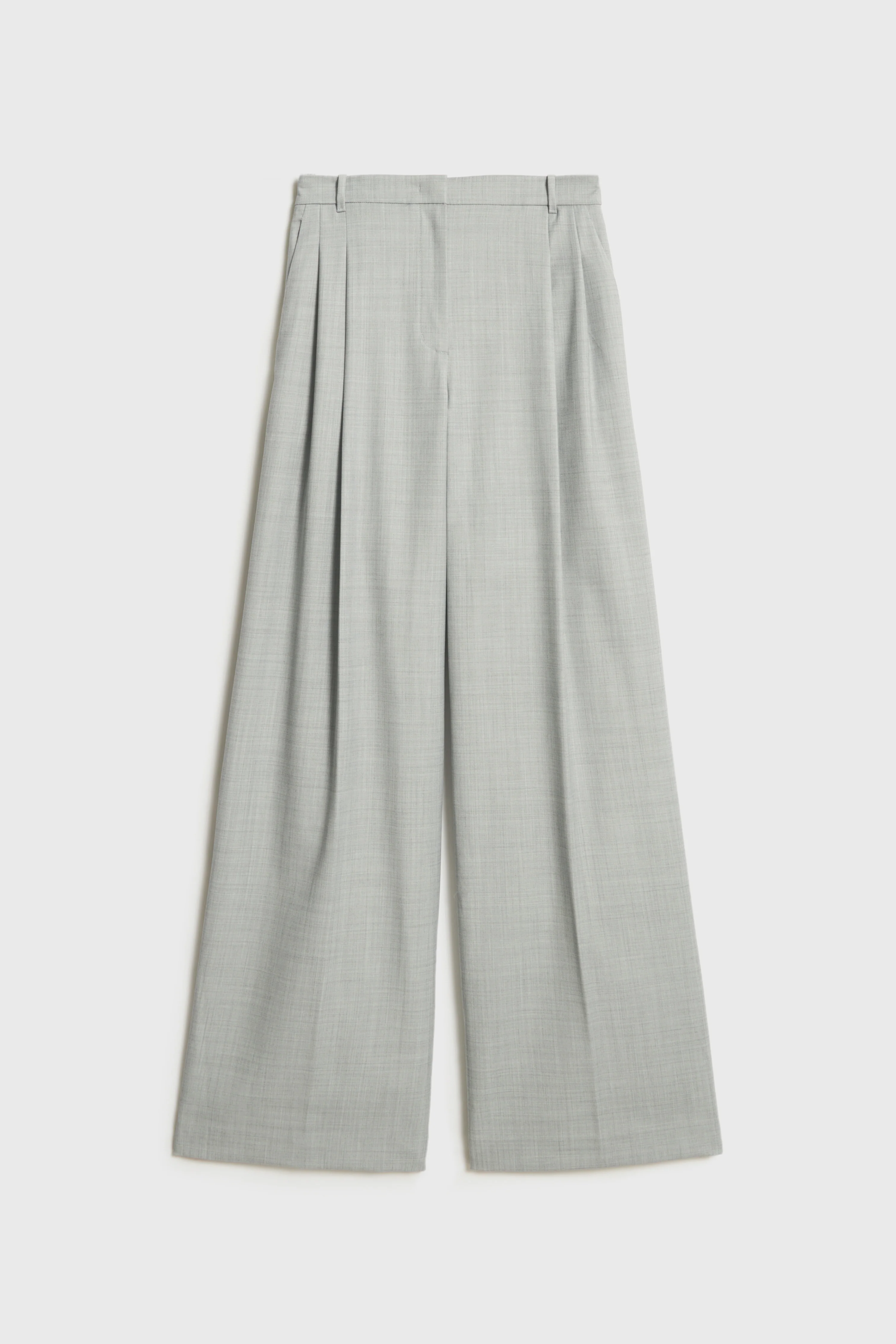 PLEATED WOOL-BLEND TROUSERS - Image 6