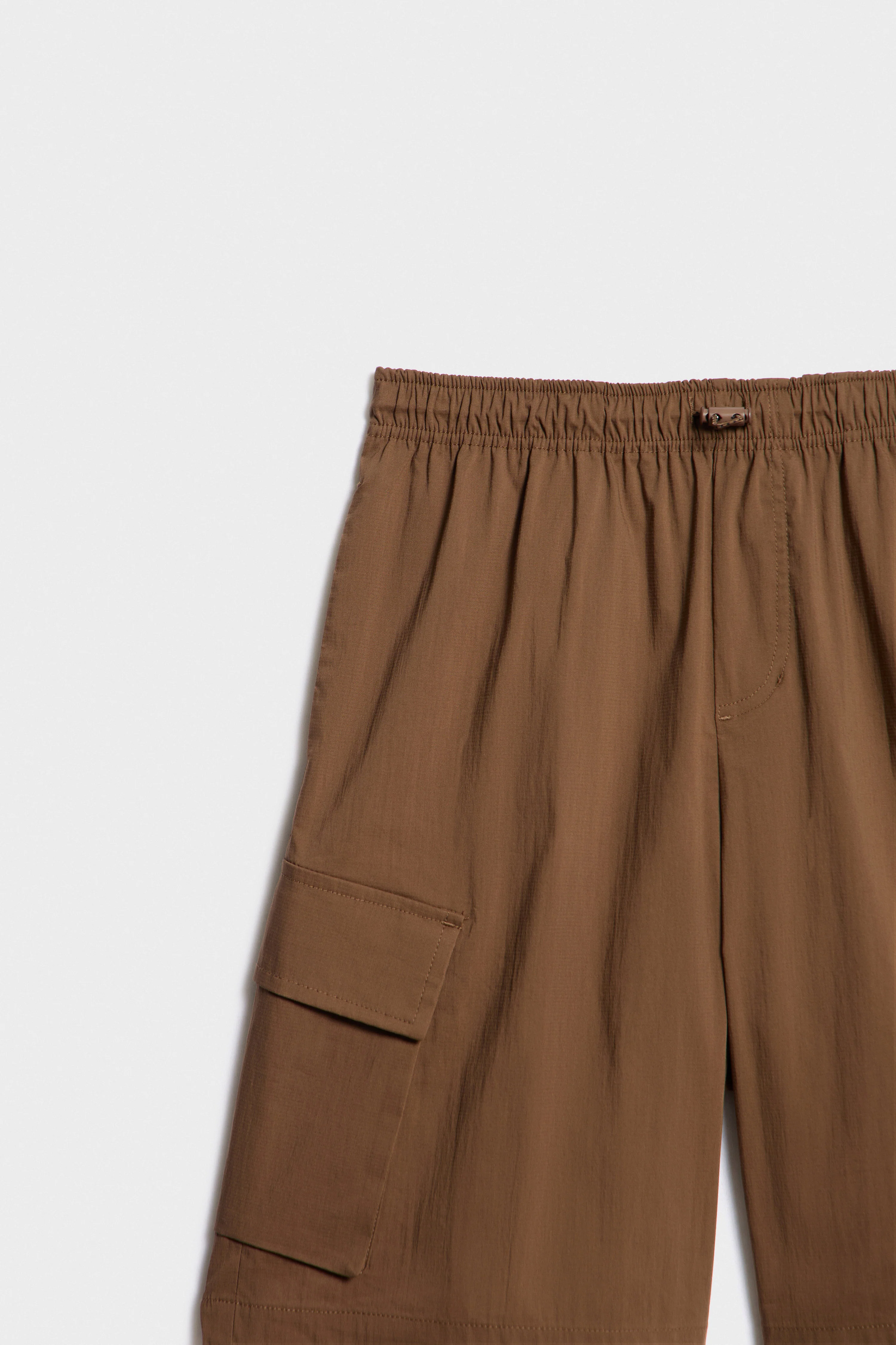 POCKET-DETAIL BAGGY SHORTS - Image 6