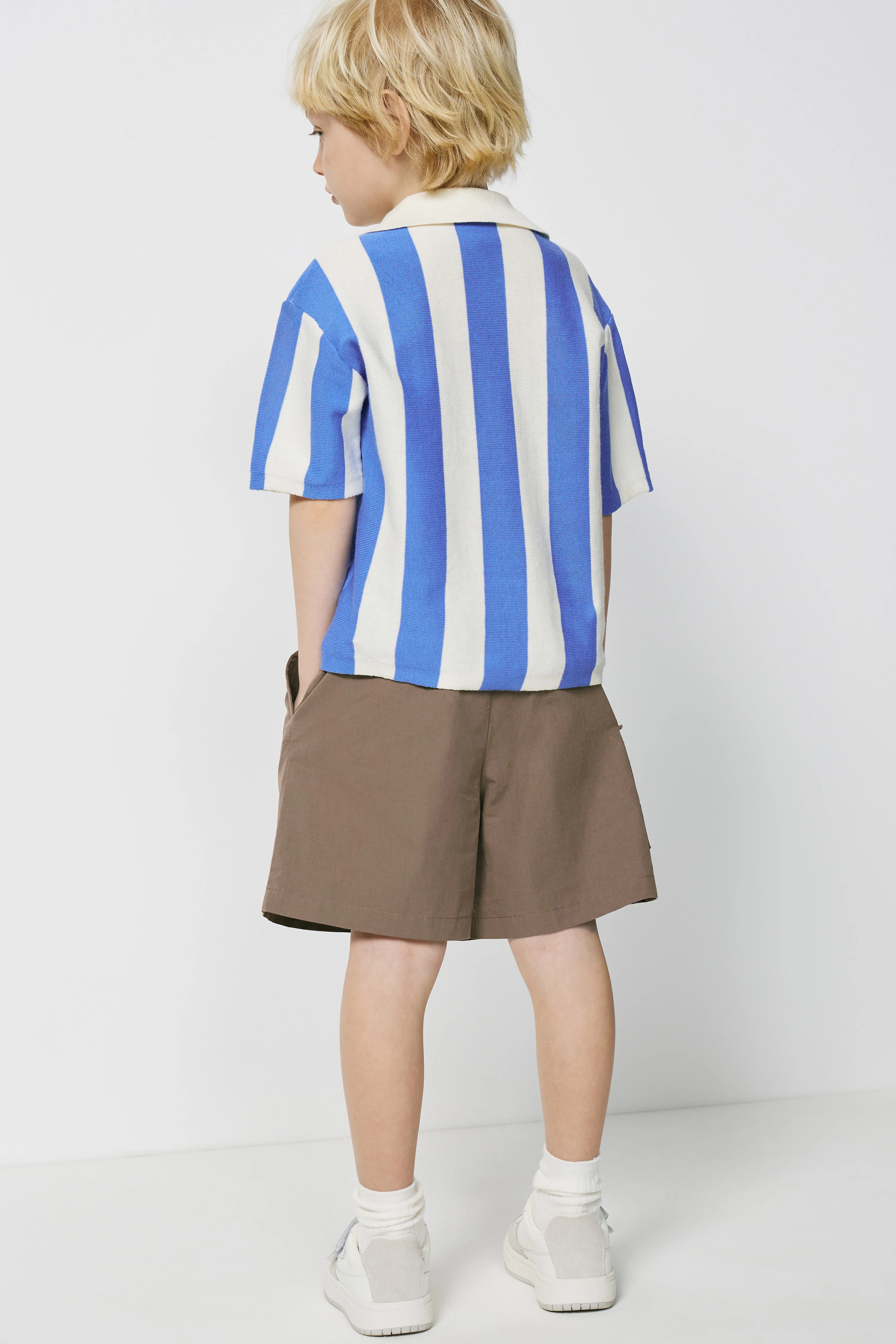 POCKET-DETAIL BAGGY SHORTS - Image 3