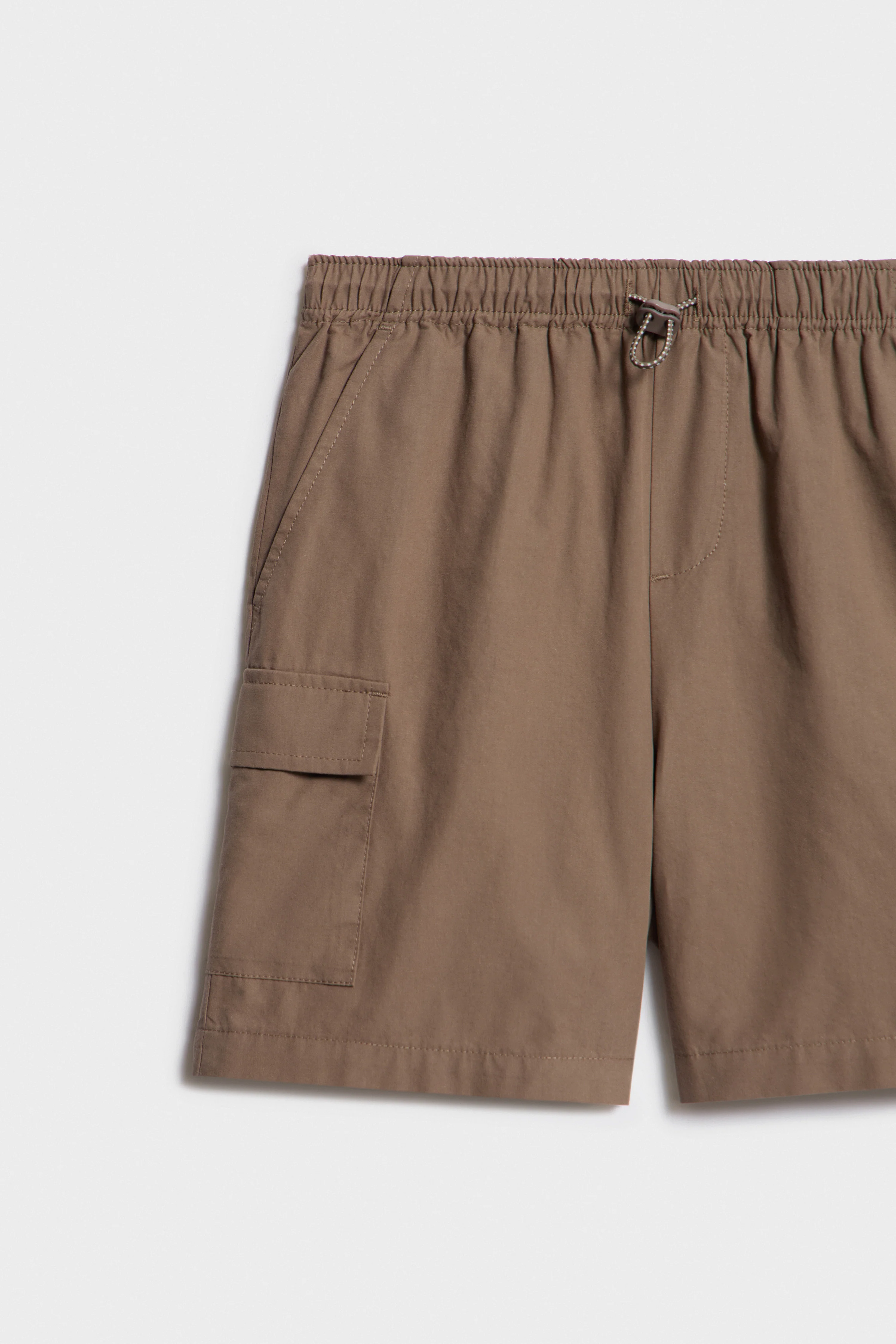 POCKET-DETAIL BAGGY SHORTS - Image 6