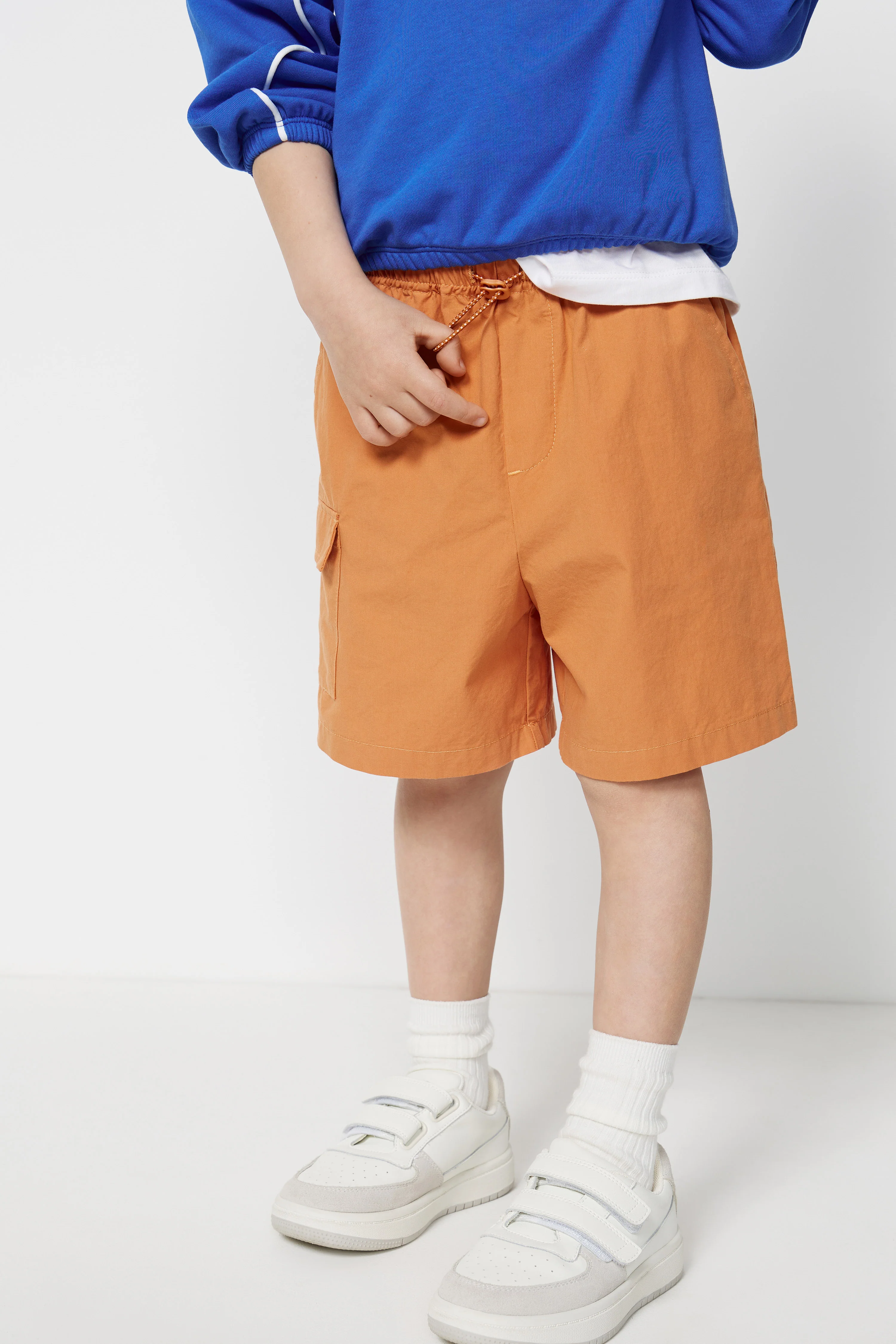 POCKET-DETAIL BAGGY SHORTS - Image 4