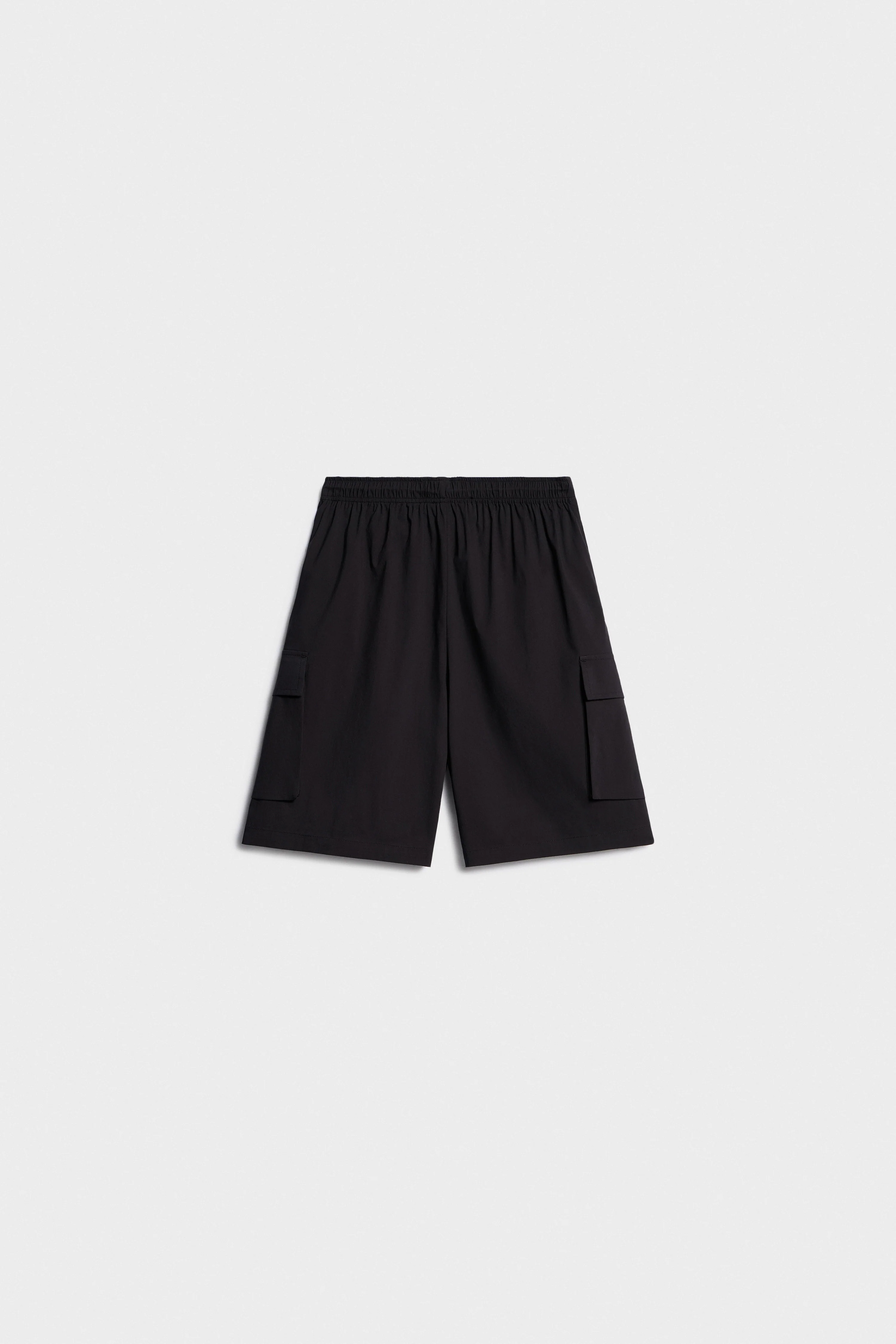 POCKET-DETAIL BAGGY SHORTS - Image 6