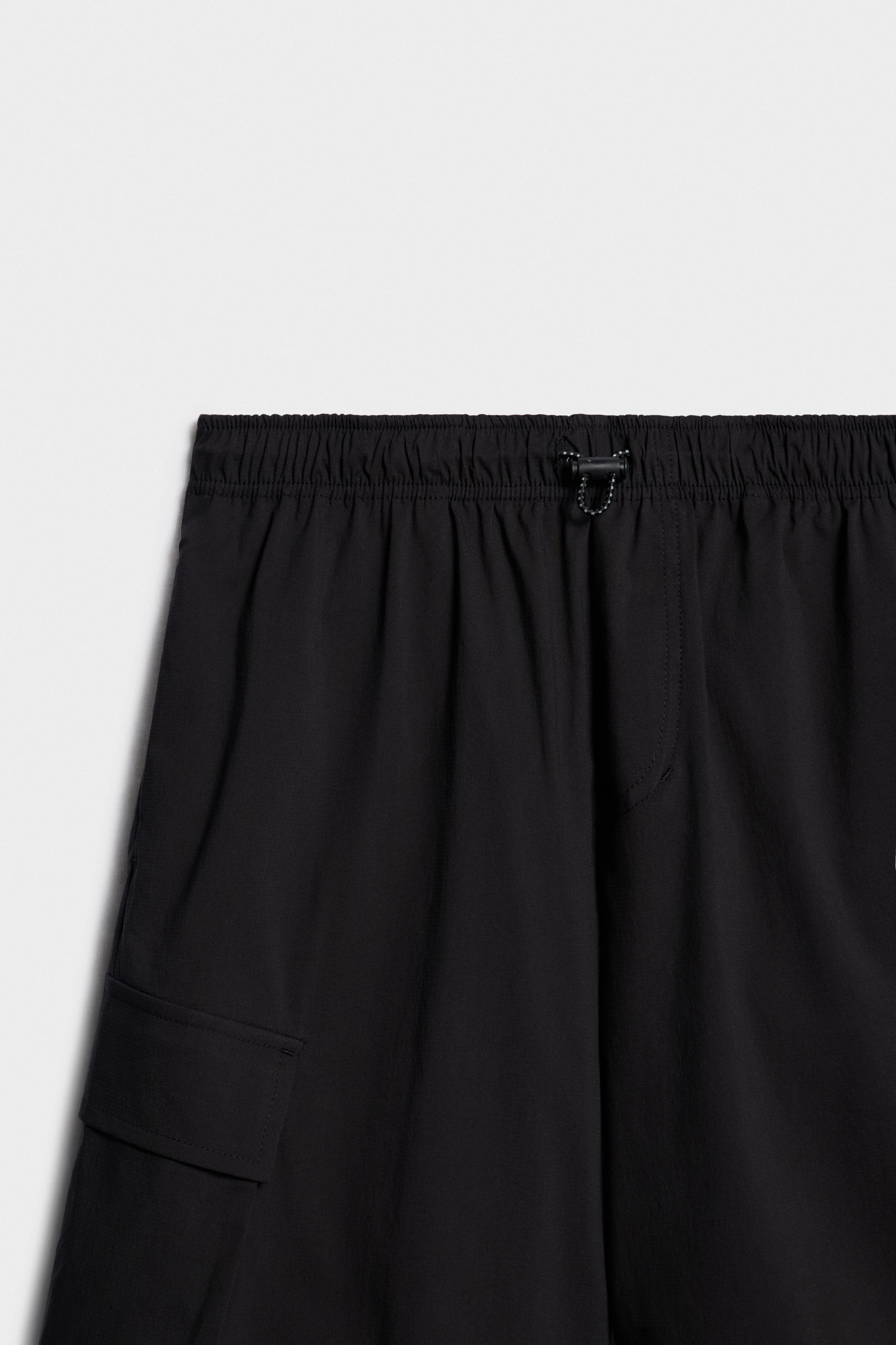 POCKET-DETAIL BAGGY SHORTS - Image 7