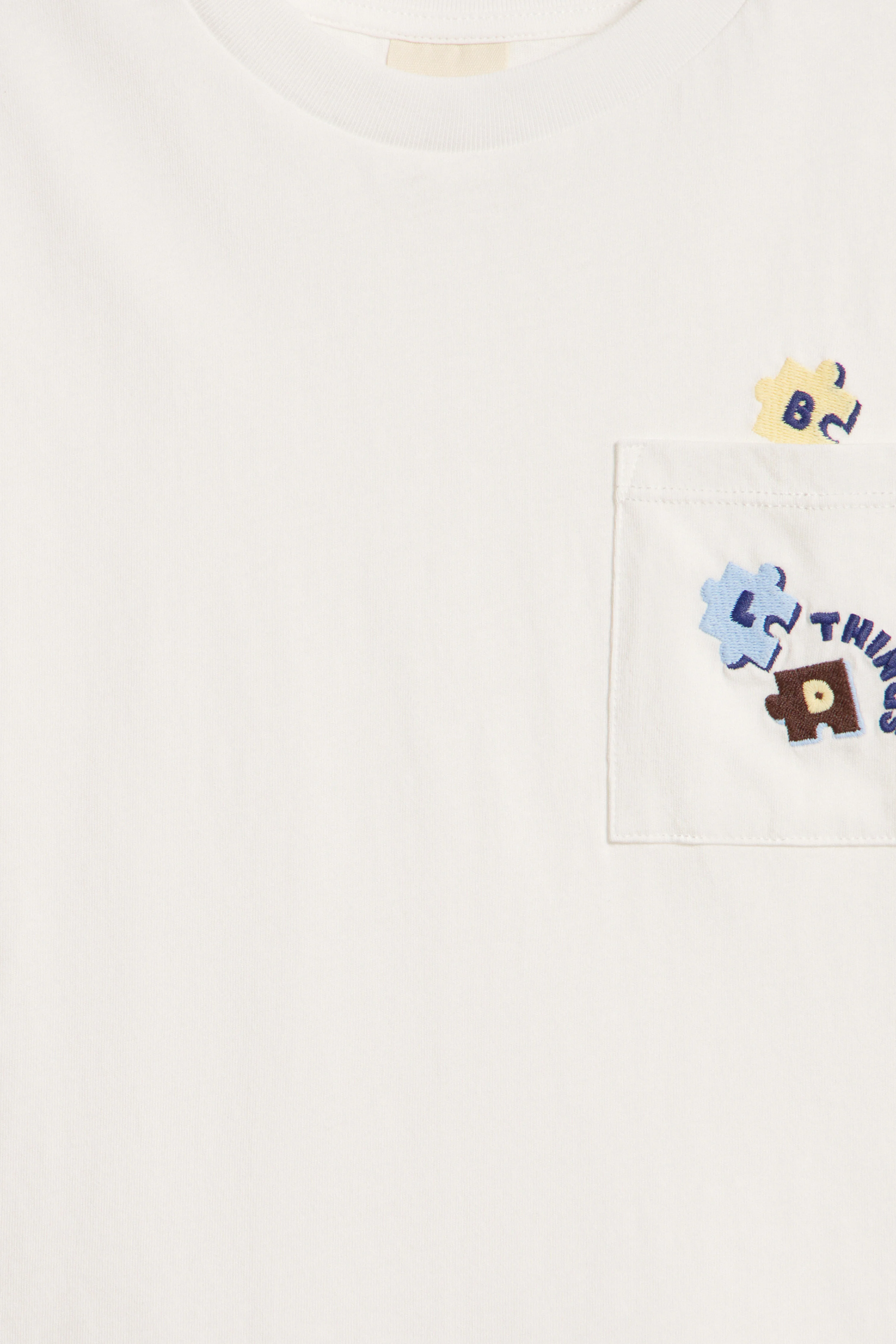 POCKET-DETAIL COTTON T-SHIRT - Image 6