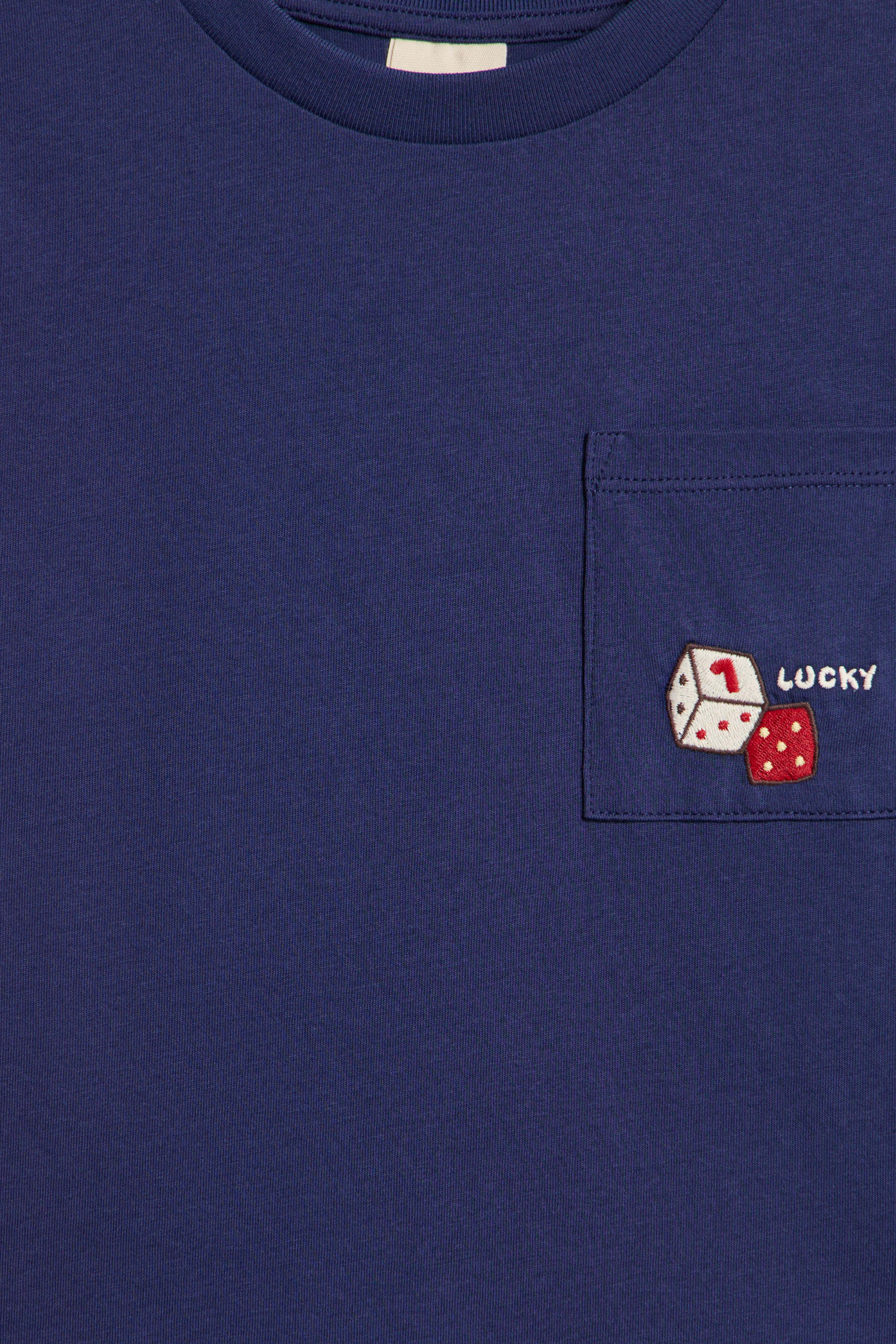POCKET-DETAIL COTTON T-SHIRT - Image 5