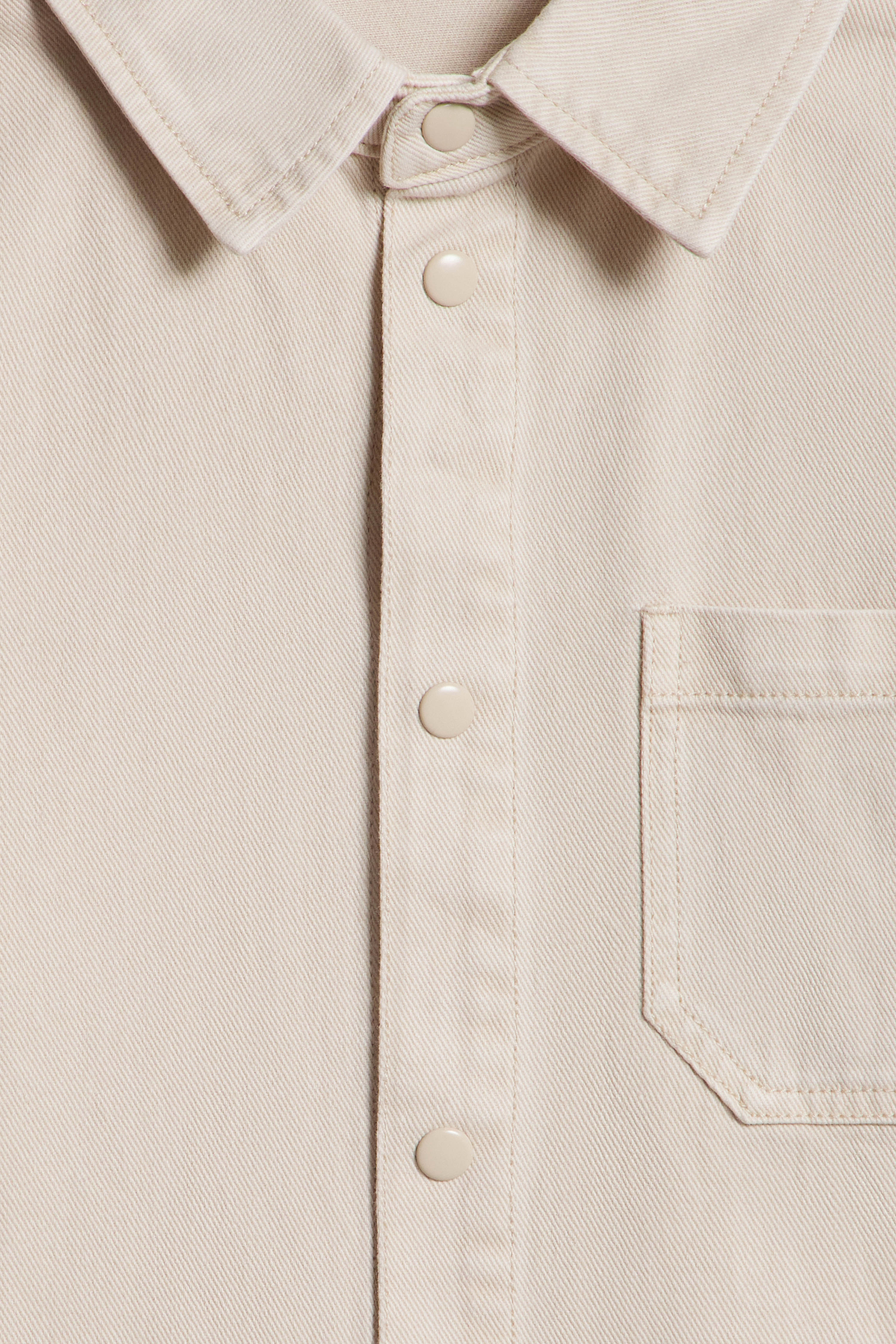 DENIM SHIRT WITH CHEST POCKET - Image 7