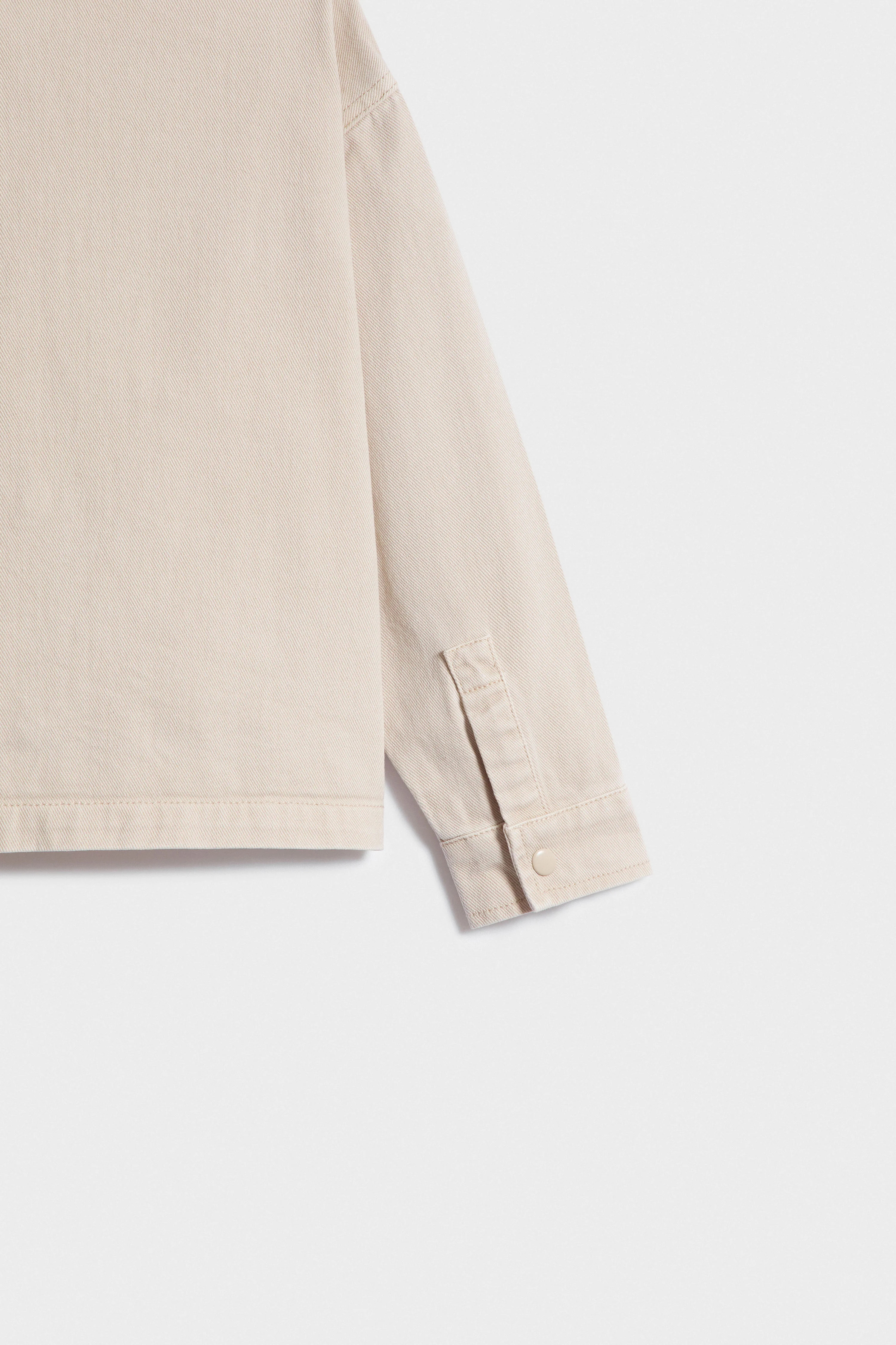 DENIM SHIRT WITH CHEST POCKET - Image 8