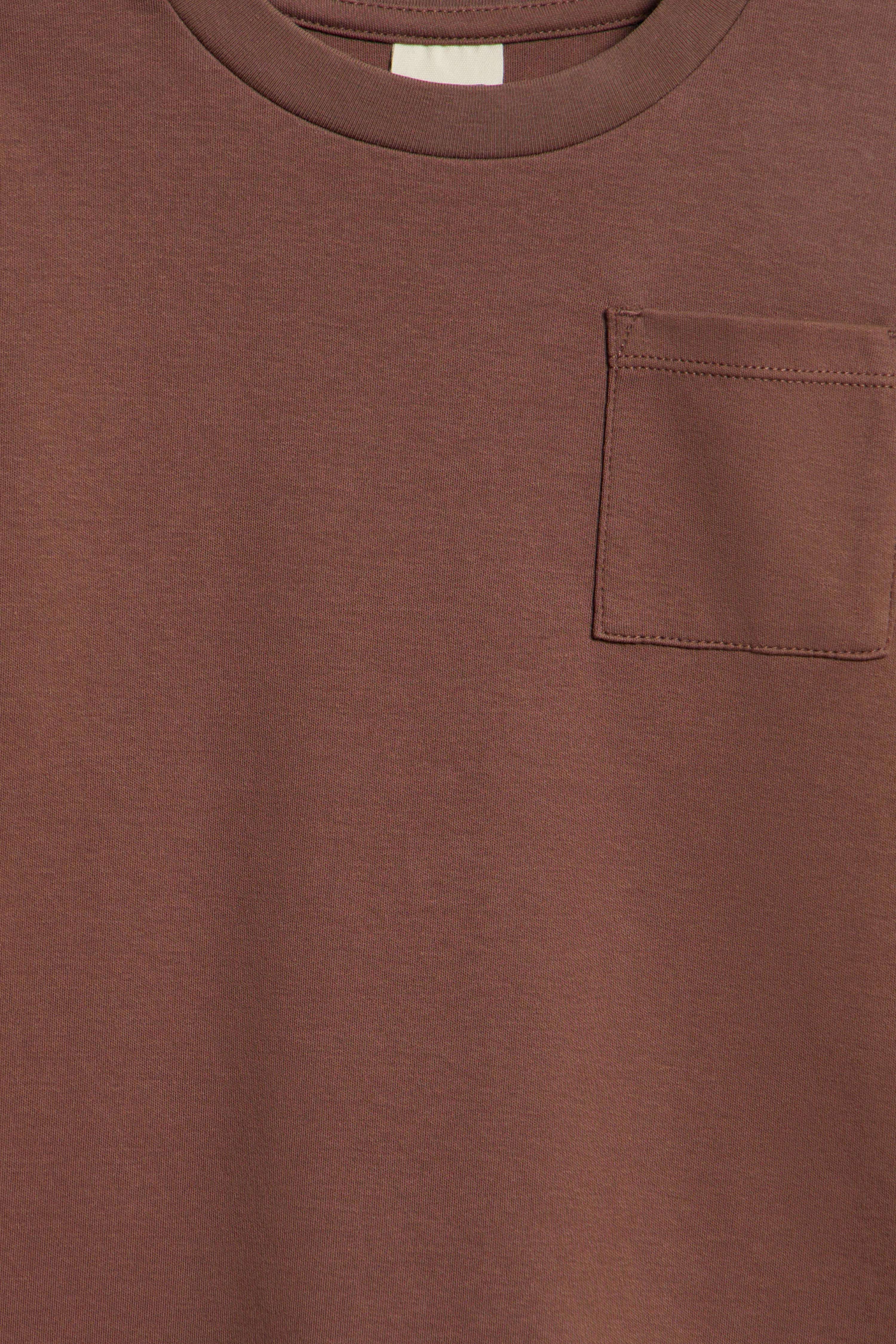 POCKET-DETAIL LONG SLEEVE T-SHIRT - Image 6