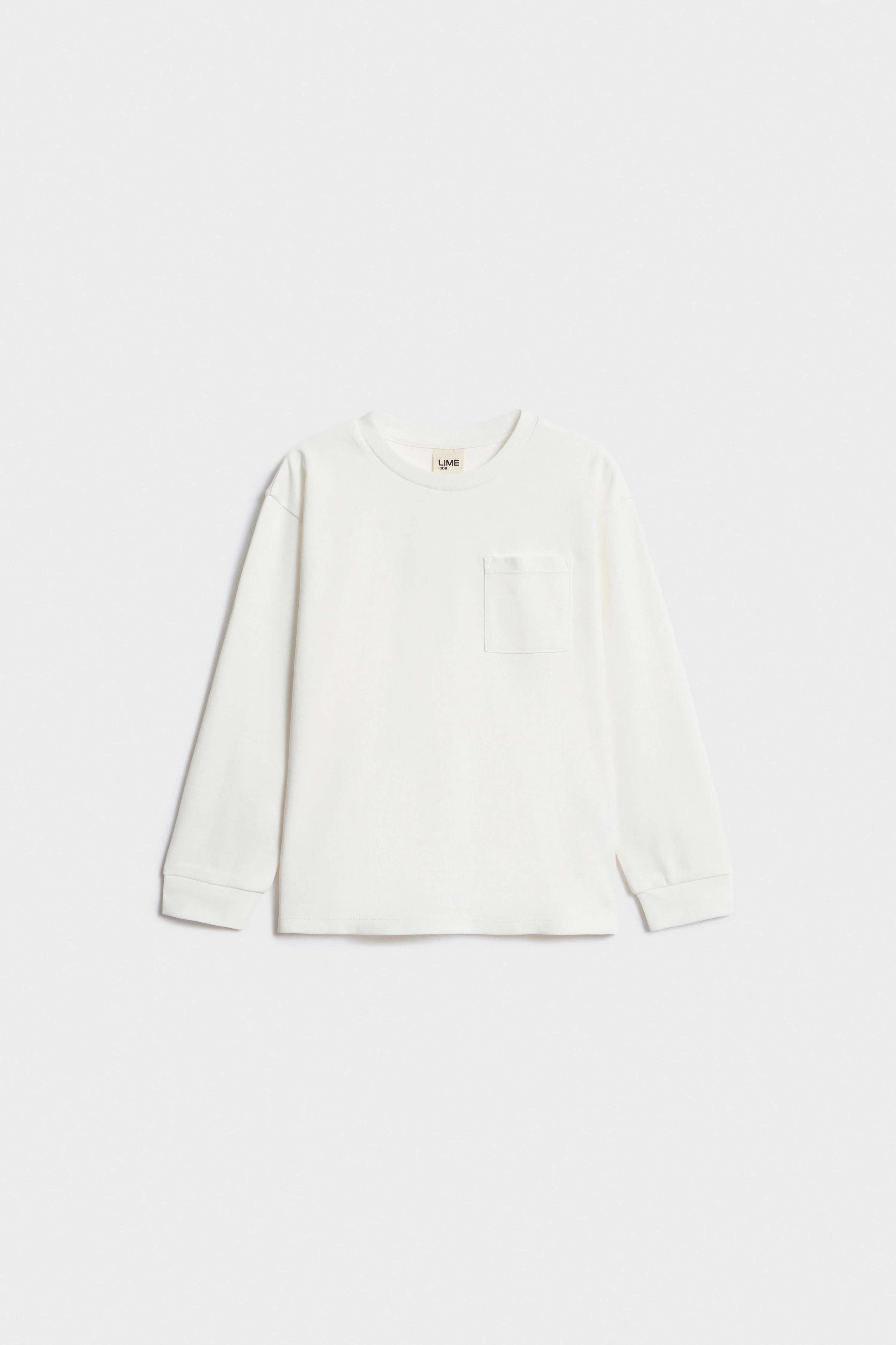 POCKET-DETAIL LONG SLEEVE T-SHIRT - Image 3