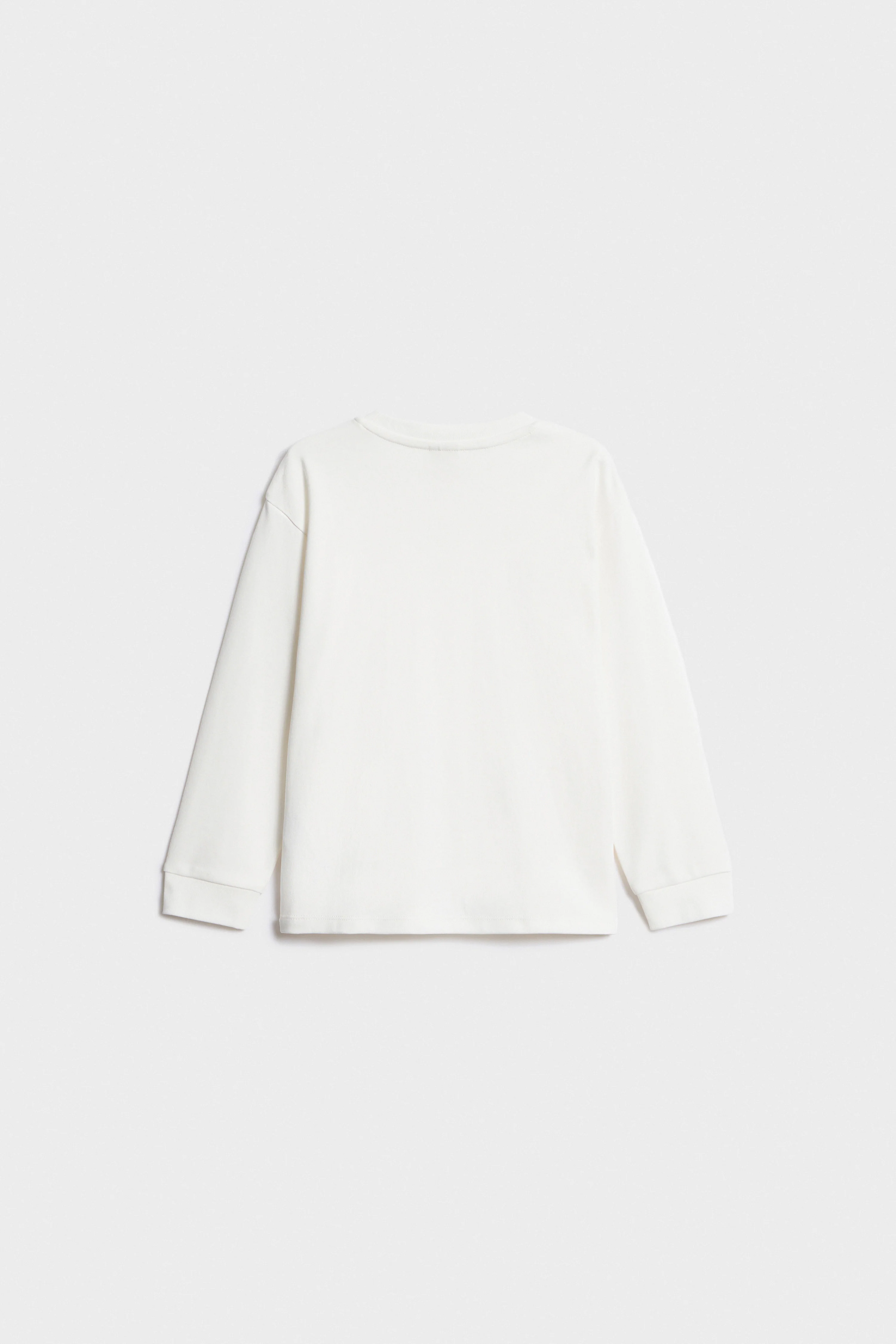 POCKET-DETAIL LONG SLEEVE T-SHIRT - Image 4