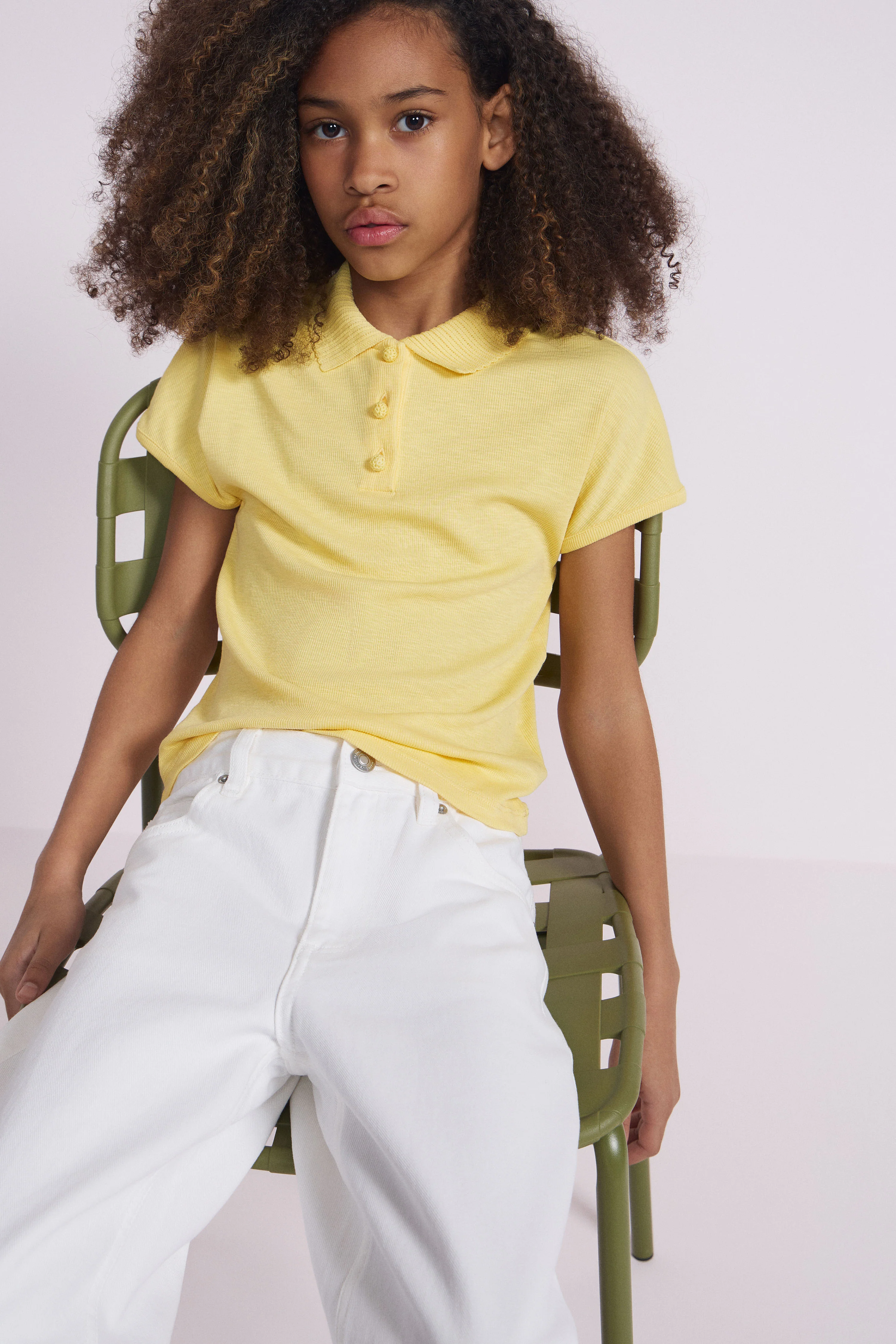 POINTELLE COLLAR T-SHIRT - Image 3