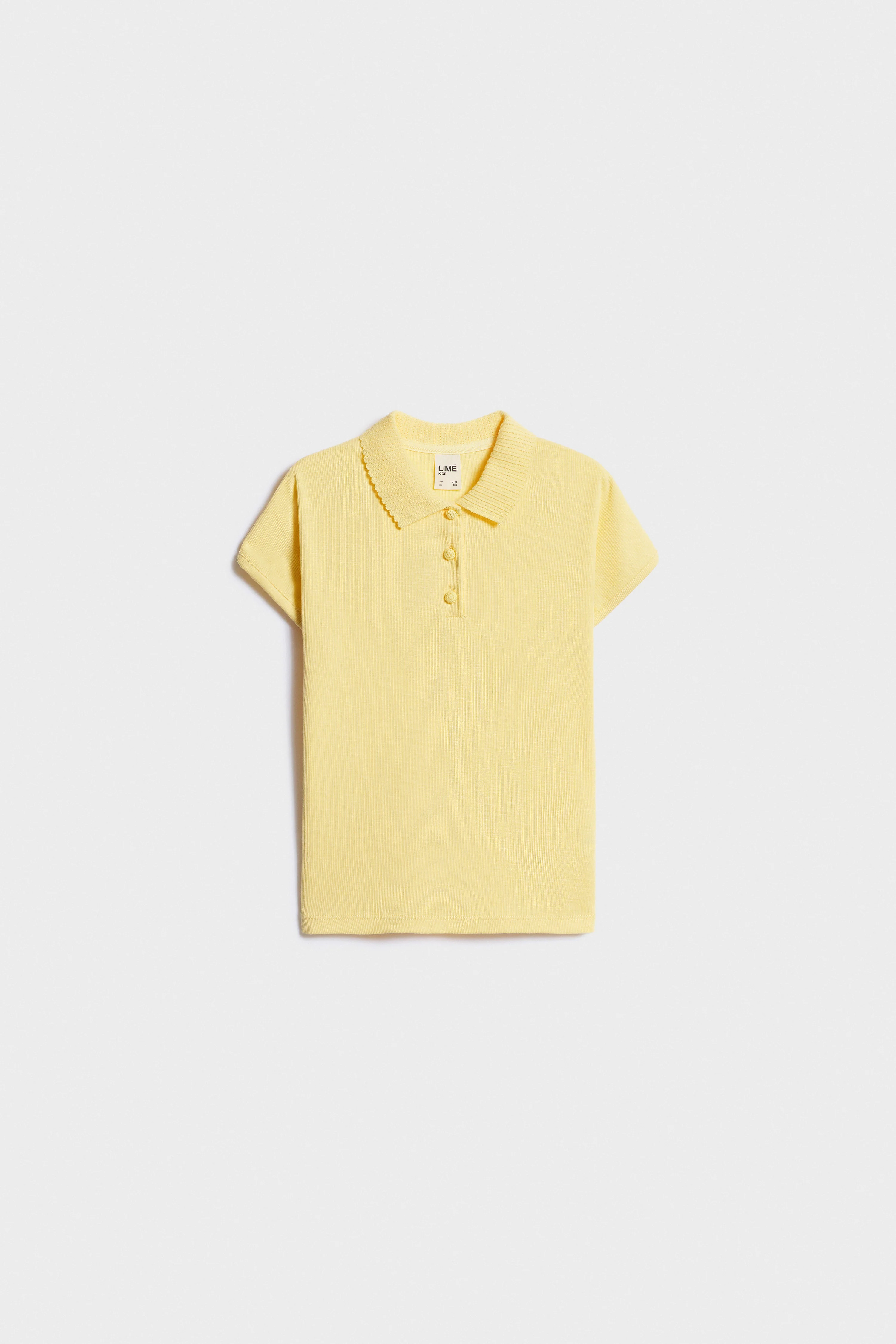 POINTELLE COLLAR T-SHIRT - Image 4