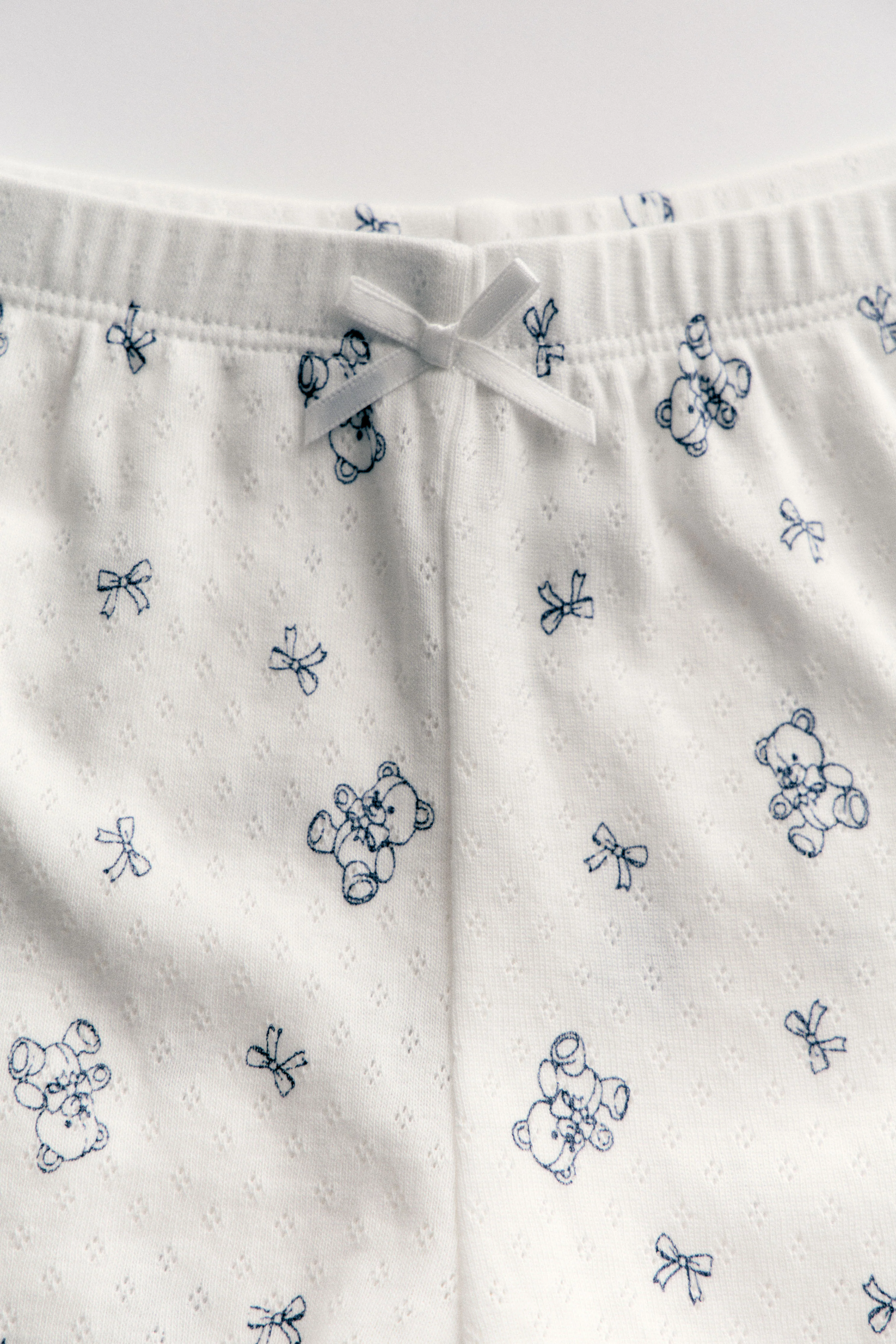 POINTELLE COTTON PAJAMA SET - Image 3