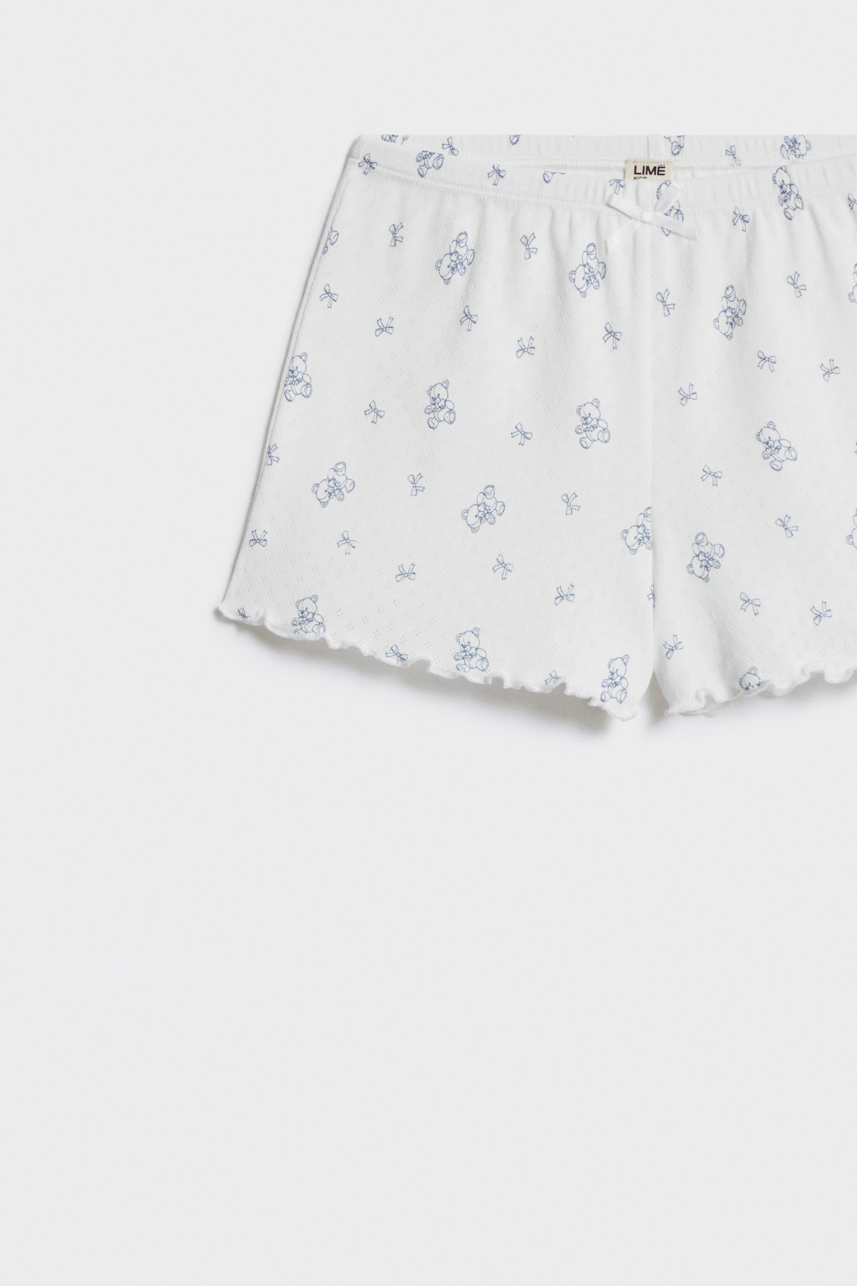 POINTELLE COTTON PAJAMA SET - Image 4