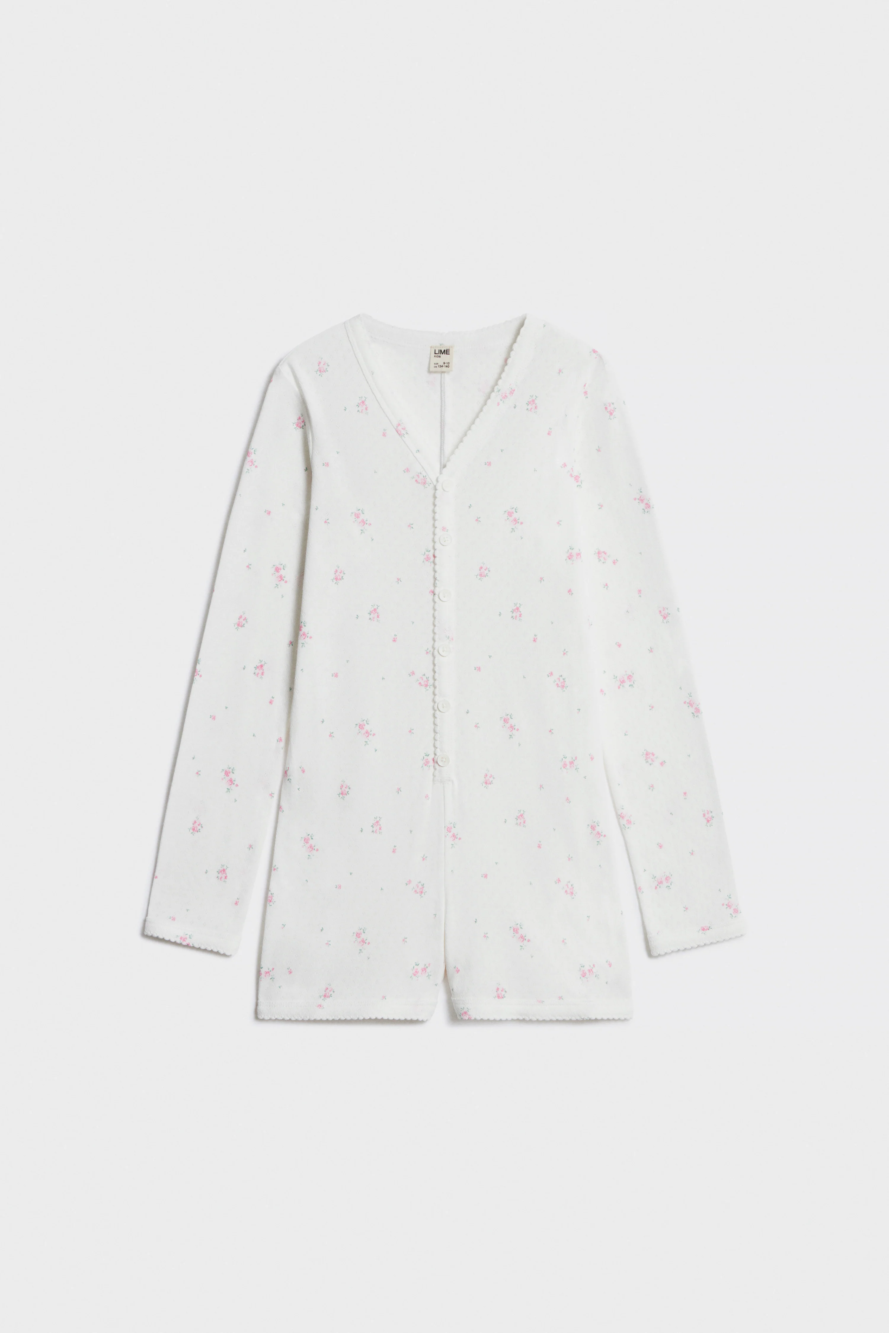 POINTELLE COTTON PAJAMAS - Image 3