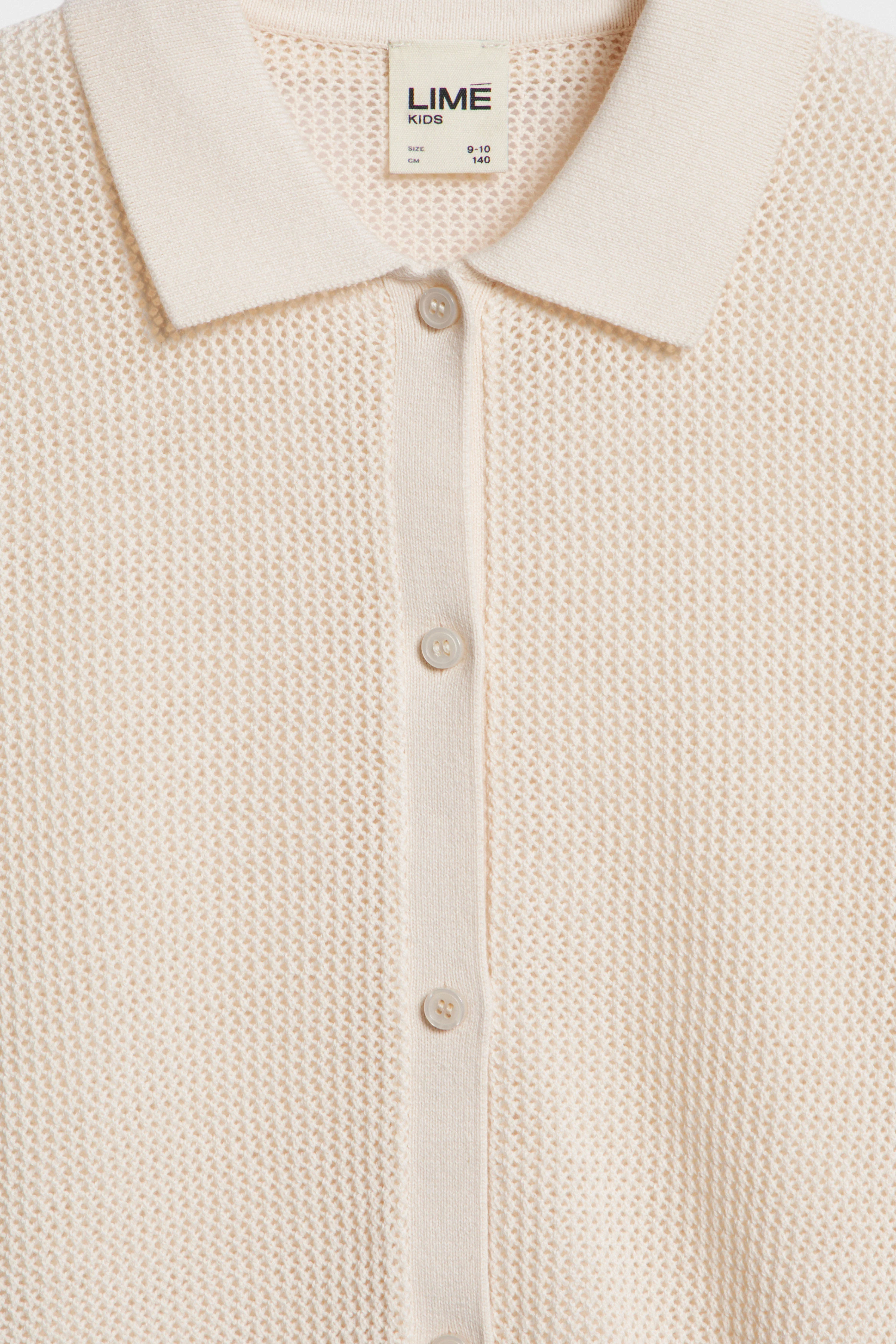 POINTELLE-KNIT COTTON CARDIGAN - Image 6