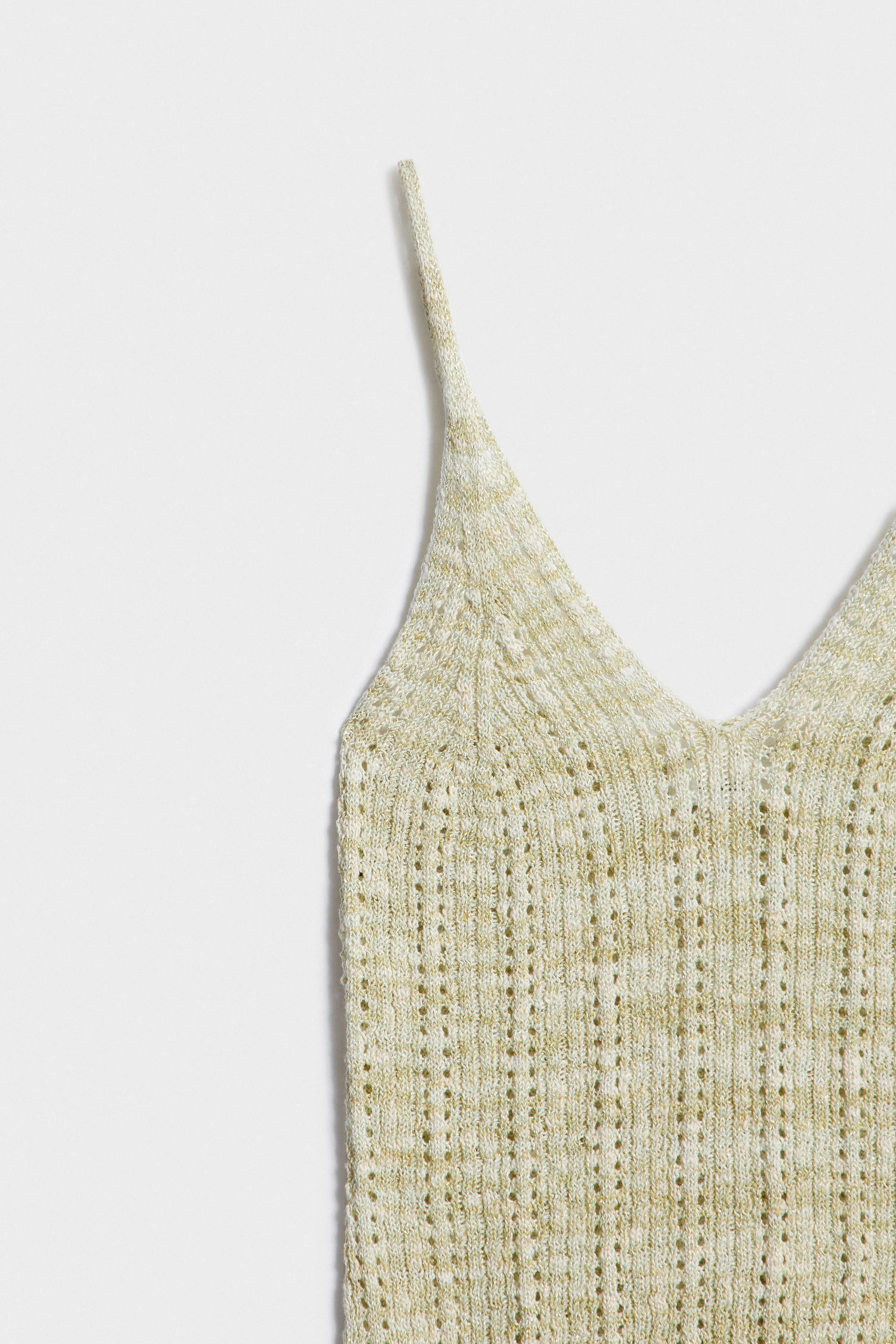 POINTELLE-KNIT COTTON TOP - Image 8