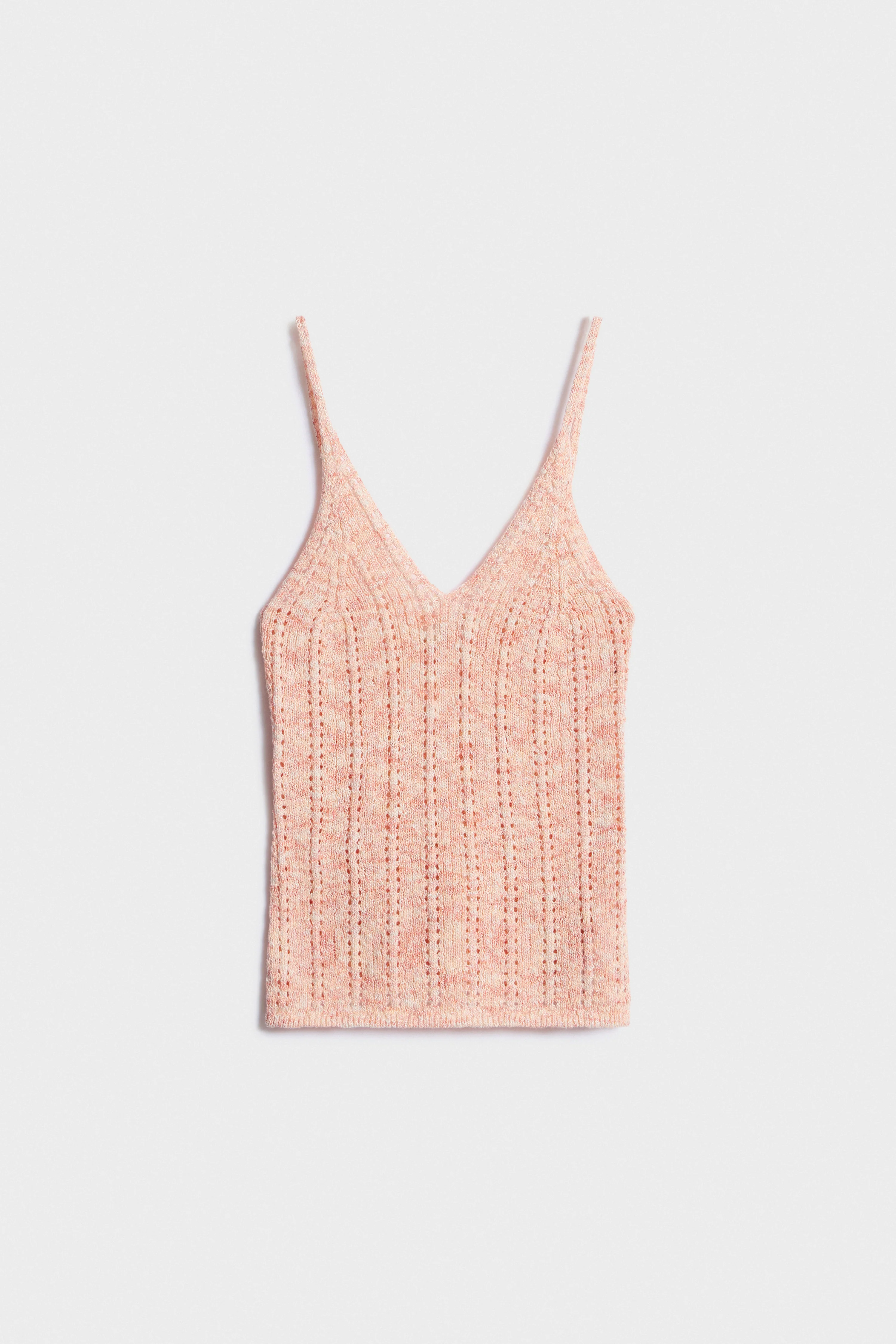 POINTELLE-KNIT COTTON TOP - Image 6