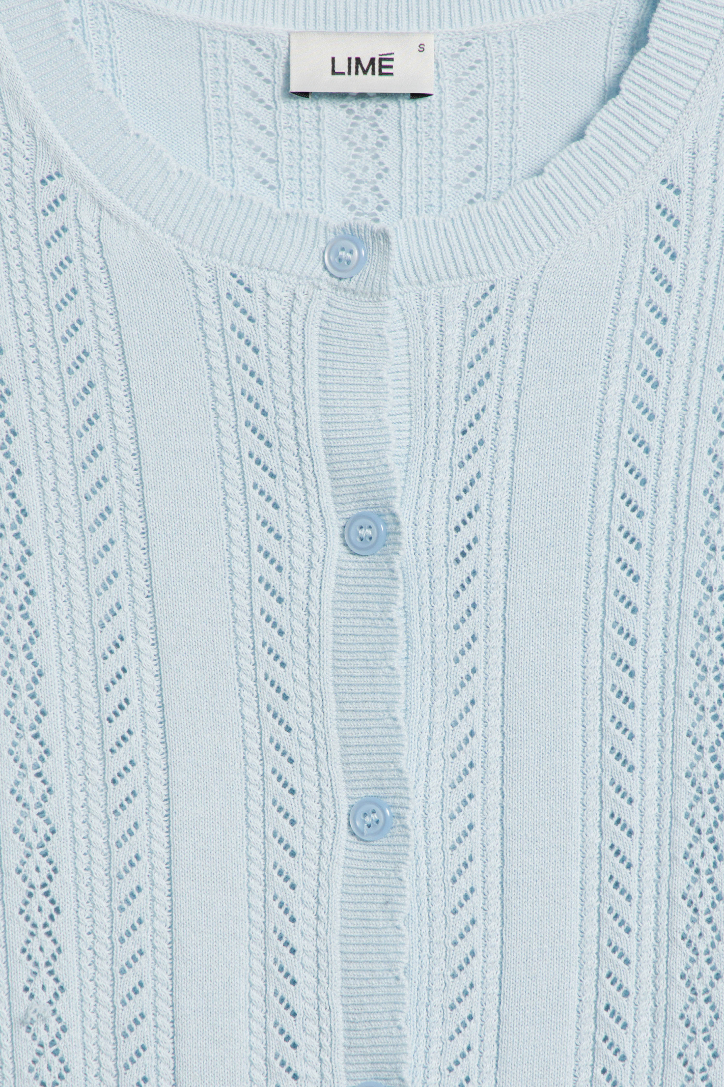 POINTELLE-KNIT VISCOSE-BLEND CARDIGAN - Image 5