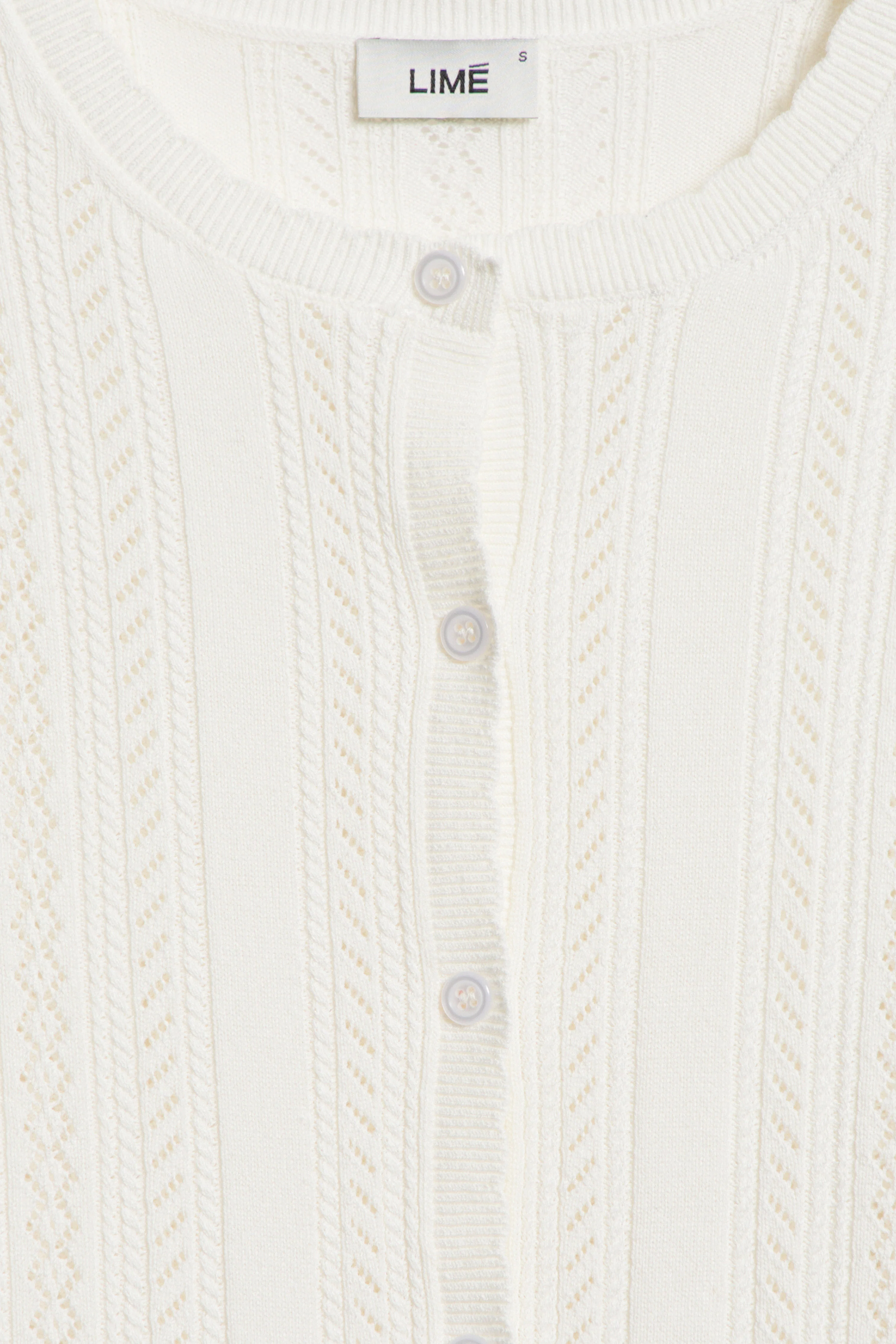 POINTELLE-KNIT VISCOSE-BLEND CARDIGAN - Image 7