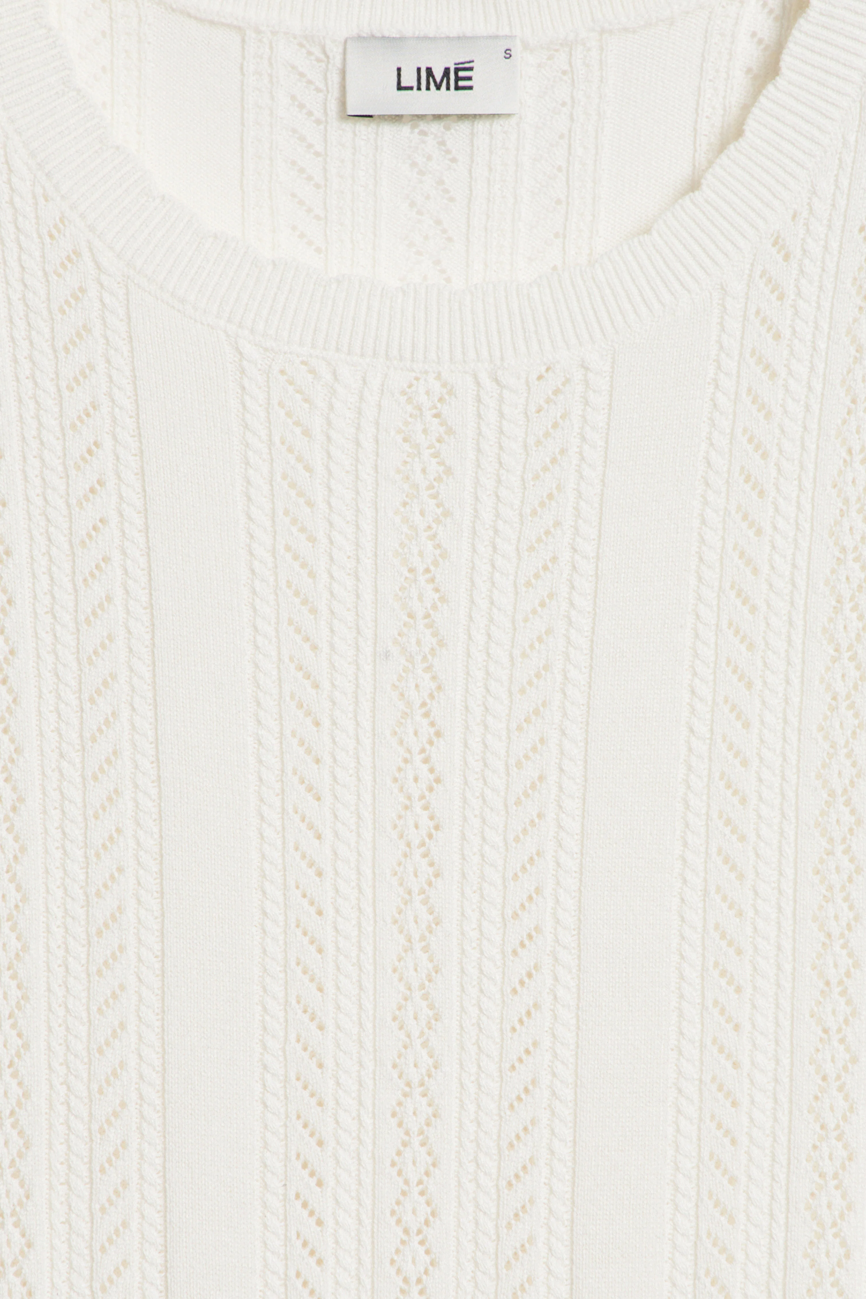 POINTELLE-KNIT VISCOSE-BLEND TOP - Image 5