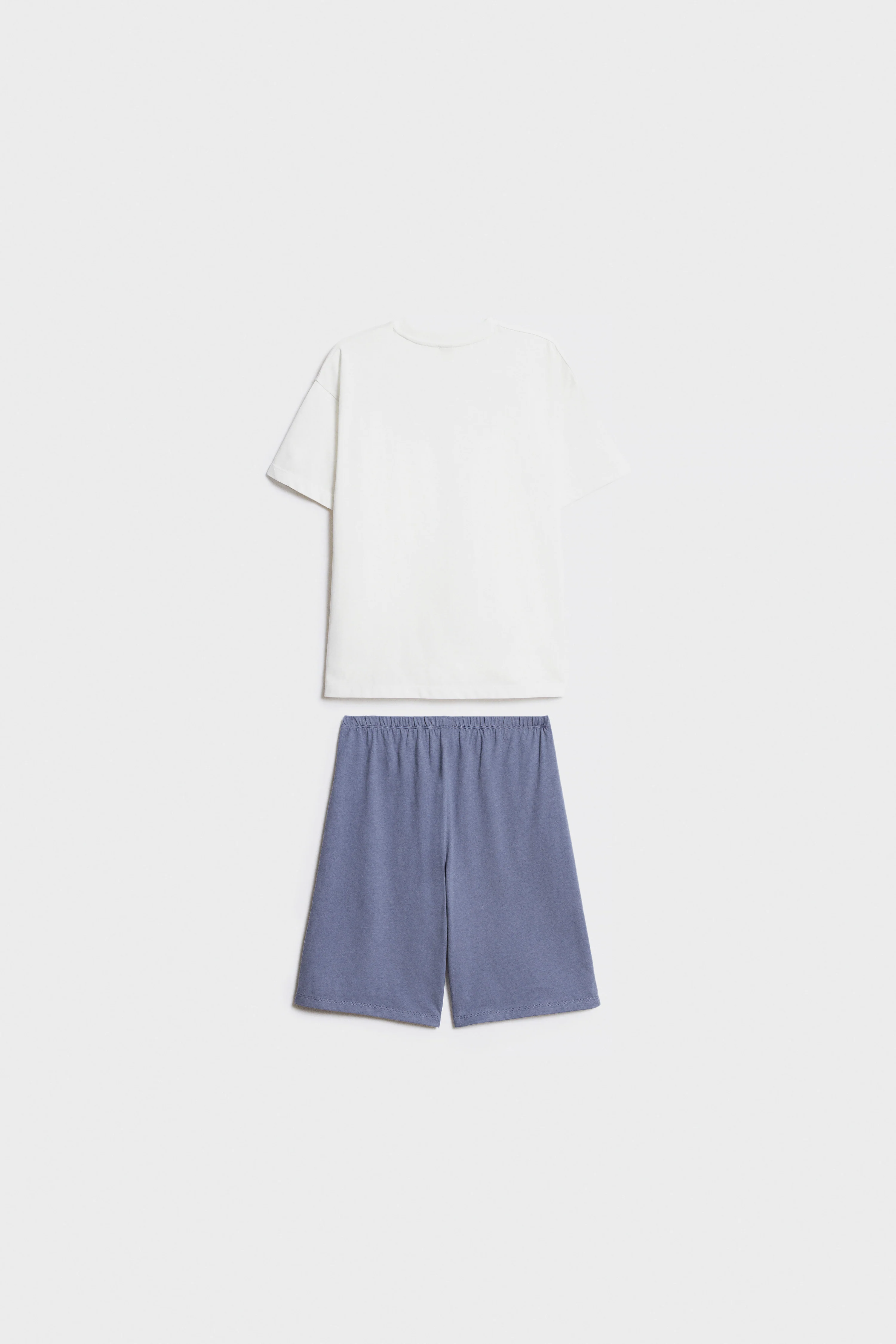 PRINT-MOTIF COTTON PYJAMAS - Image 3