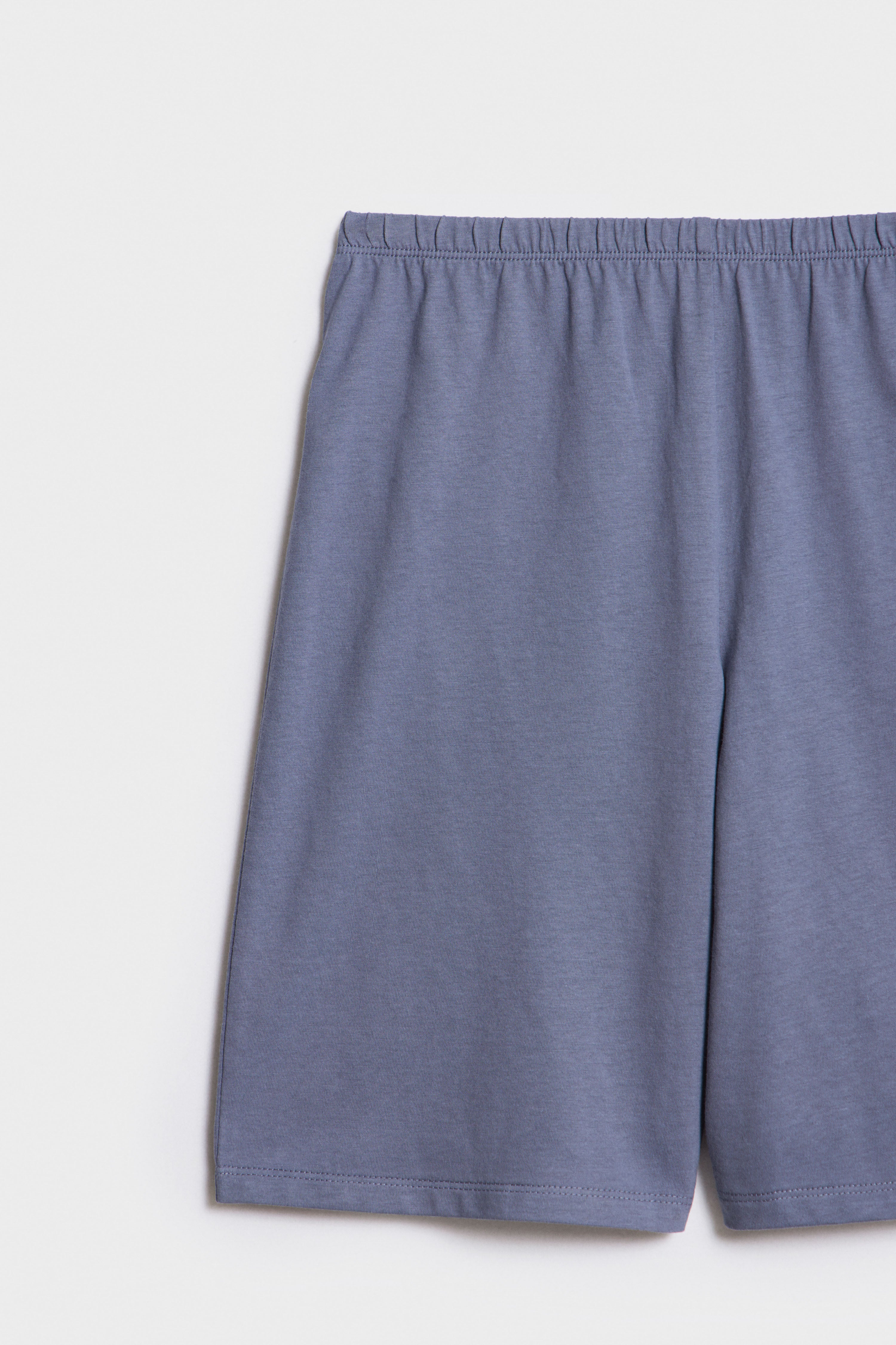 PRINT-MOTIF COTTON PYJAMAS - Image 5