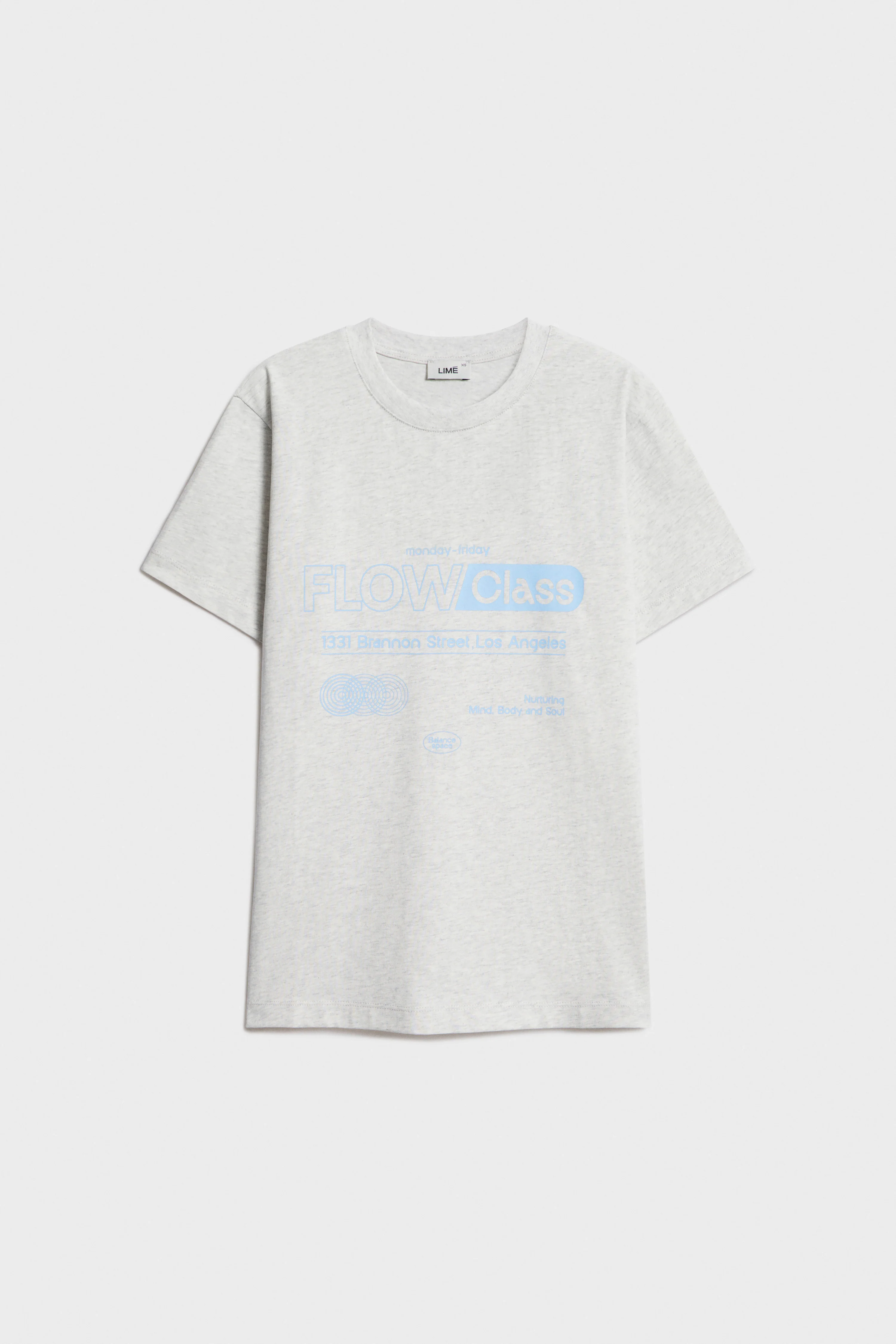 PRINT-MOTIF COTTON T-SHIRT - Image 5