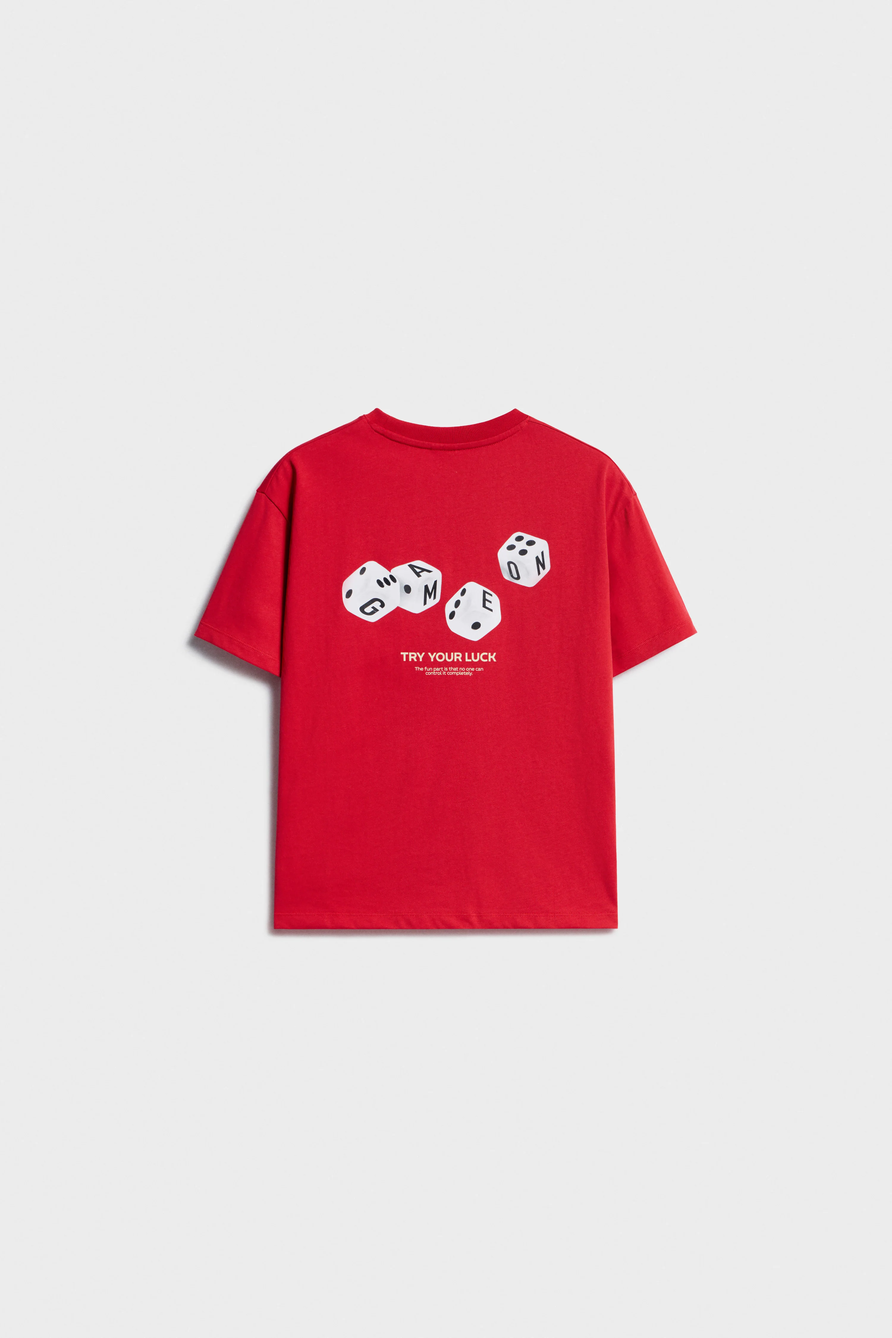 PRINT-MOTIF COTTON T-SHIRT - Image 3