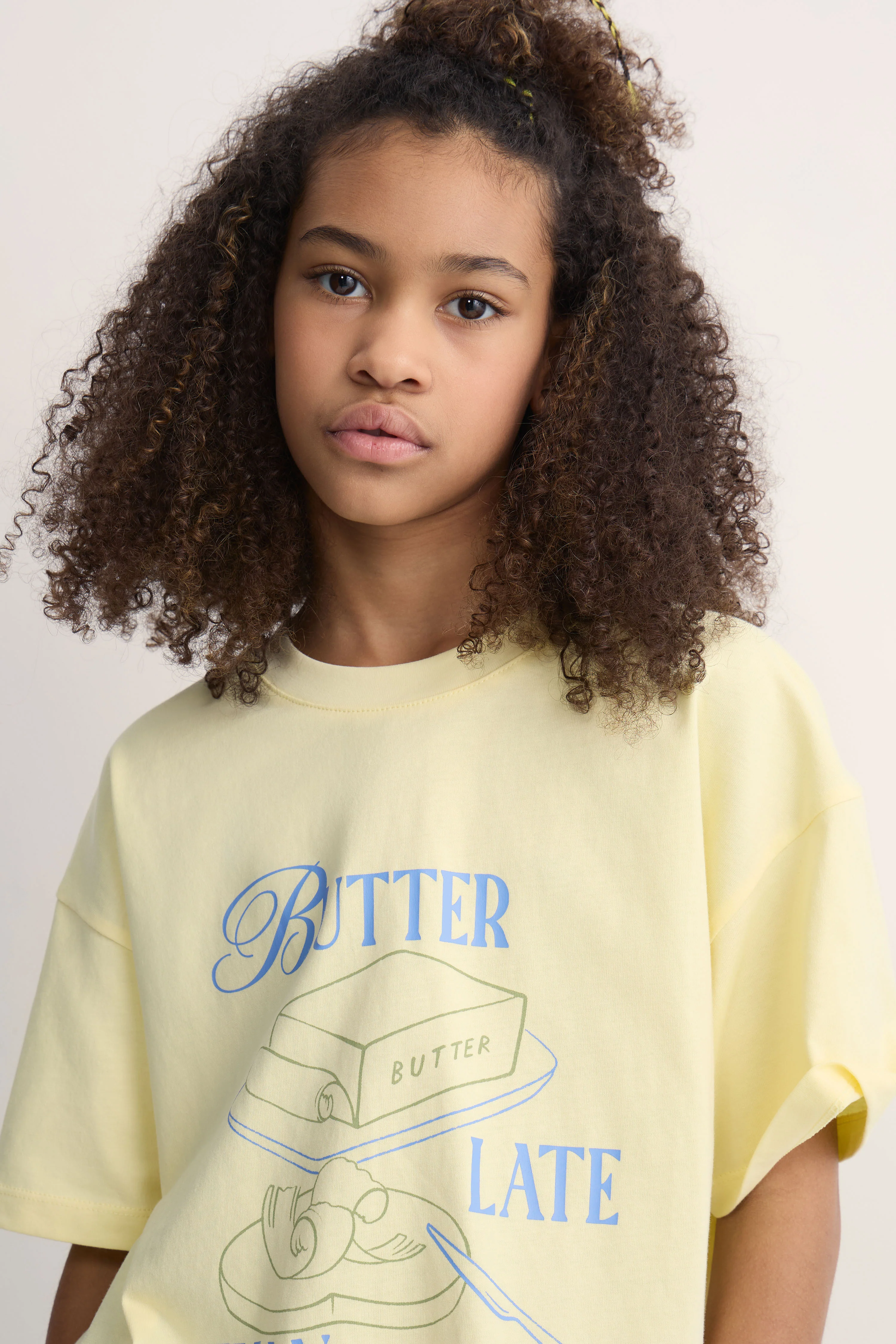 PRINT-MOTIF COTTON T-SHIRT