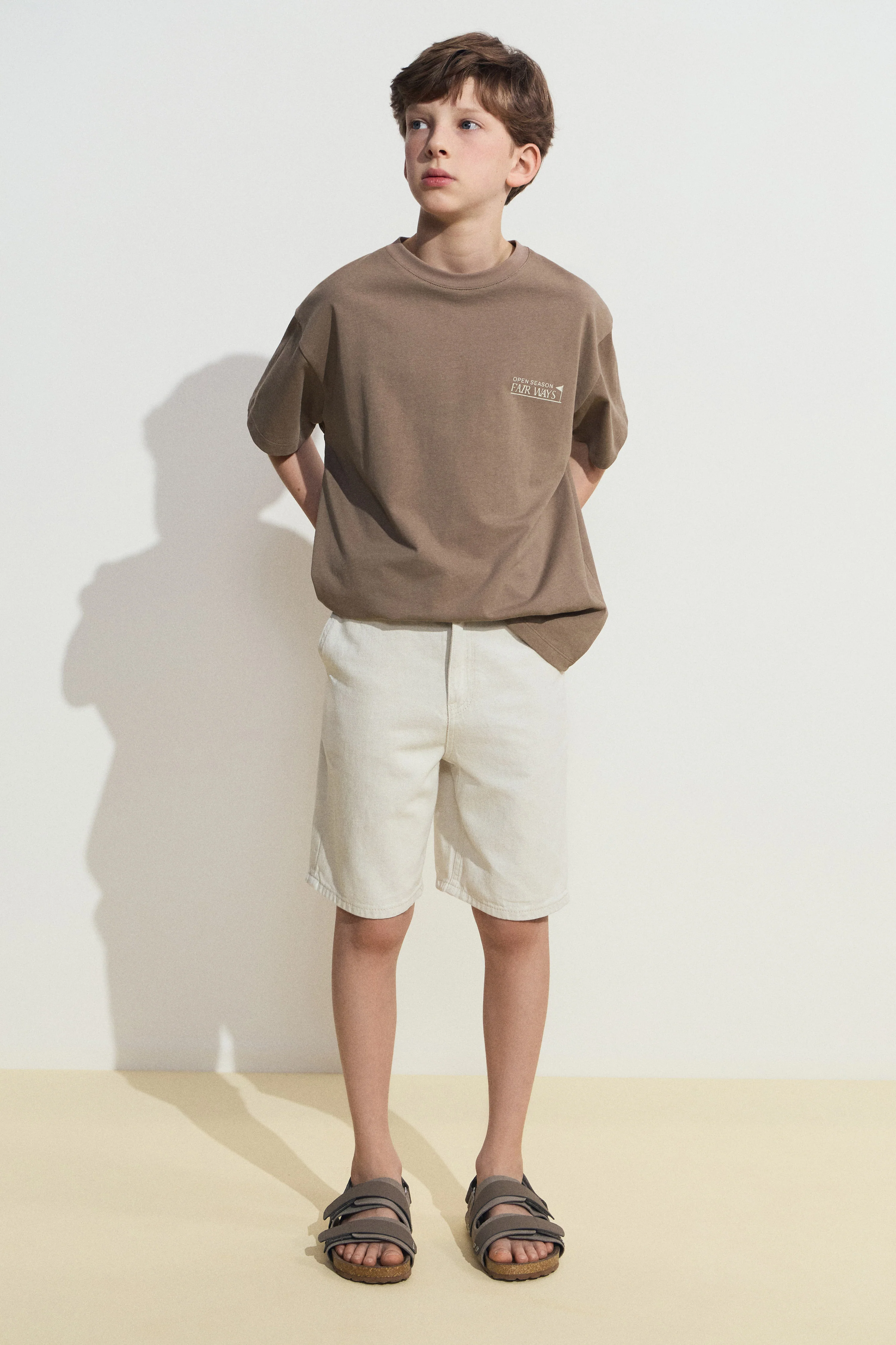 PRINT-MOTIF COTTON T-SHIRT - Image 3