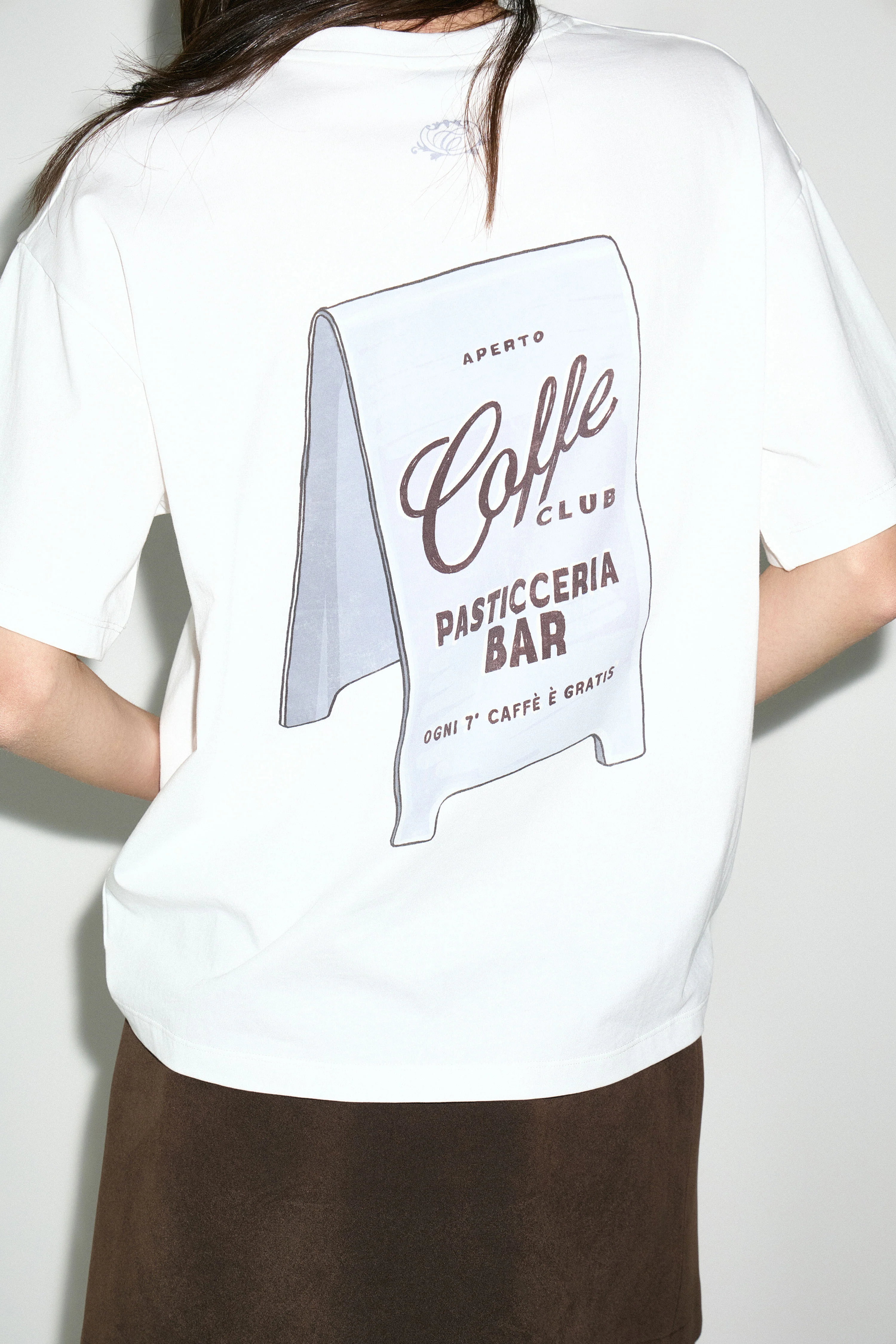 PRINT-MOTIF COTTON T-SHIRT - Image 3